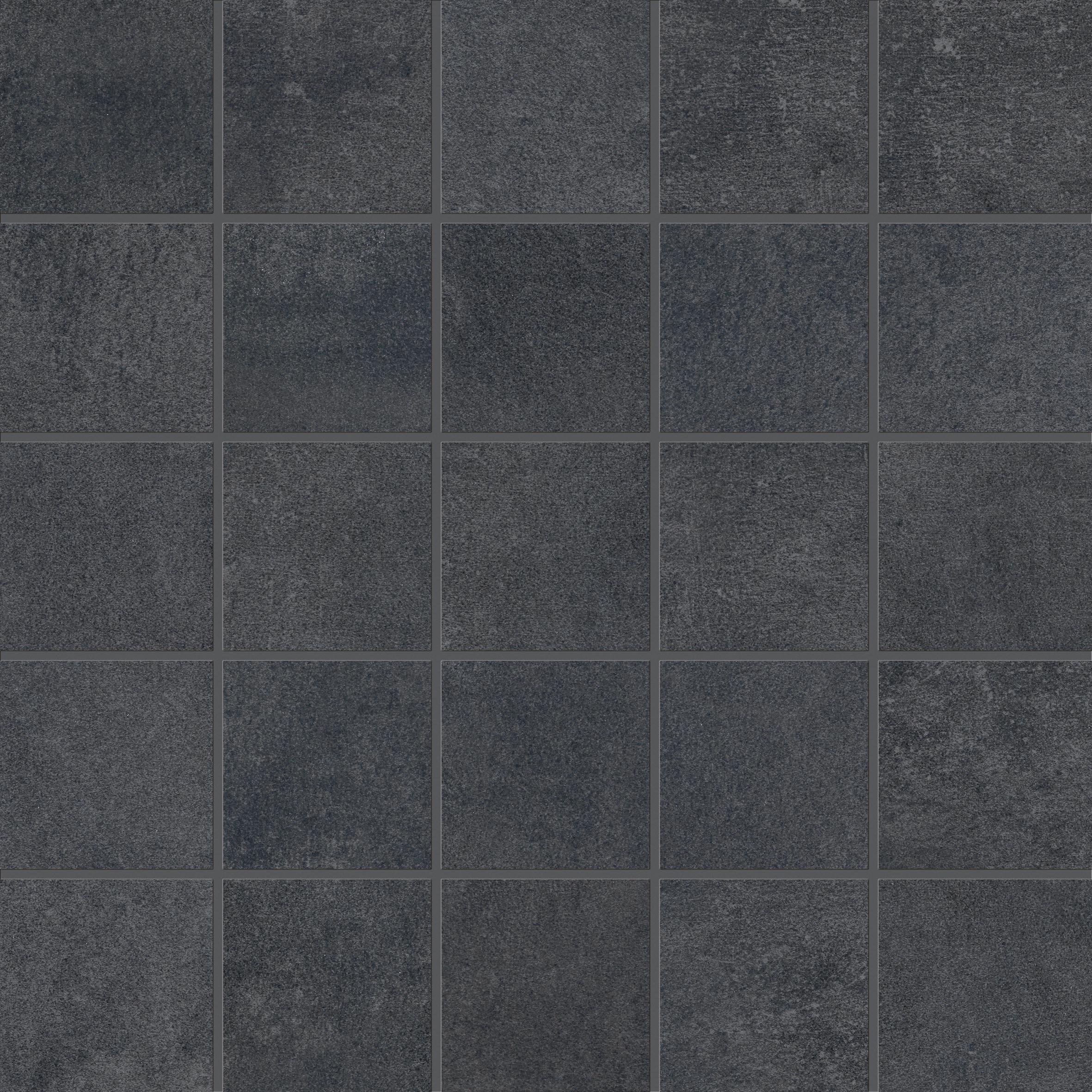 Mosaïque Grès Cérame Effet Béton - Concrete Black