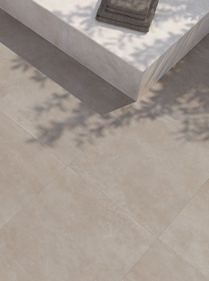 Carrelage Effet Béton Contemporain - Glitch Gravel