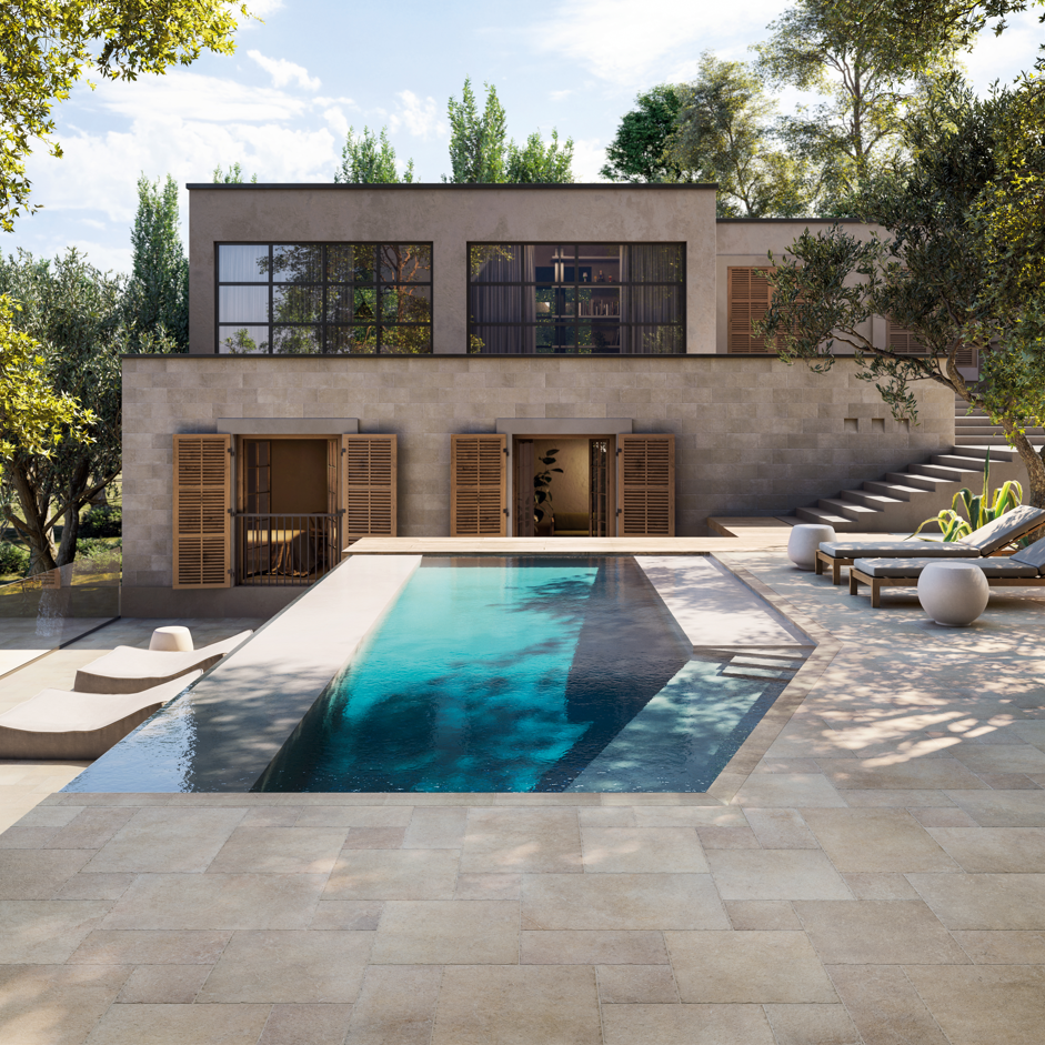 Carrelage Effet Pierre - Di Pietra Runi Avorio