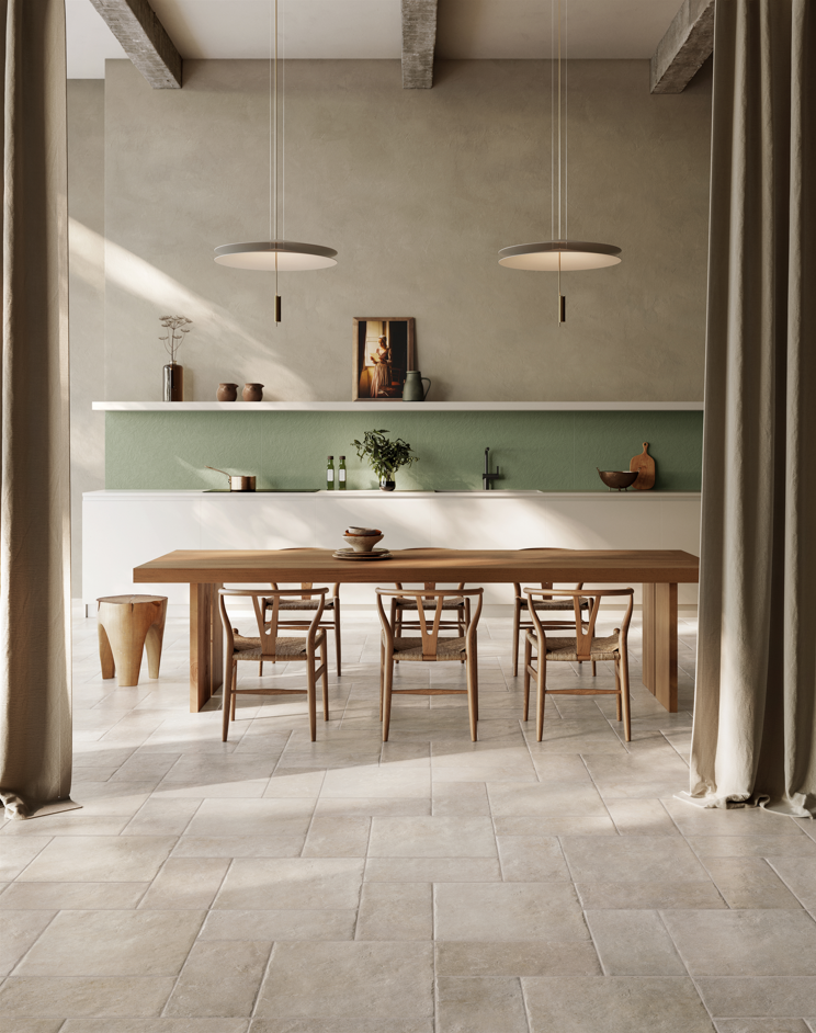 Carrelage Effet Pierre - Di Pietra Runi Avorio