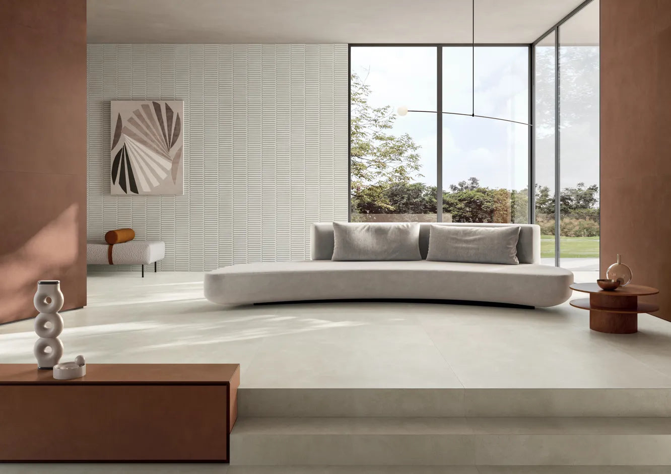 Carrelage gré cérame - Terre Bianco