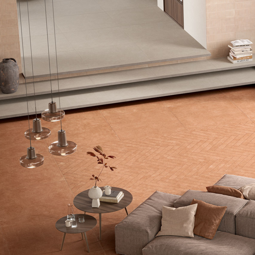 Carrelage terre d'argile coloré - Homey Chalk