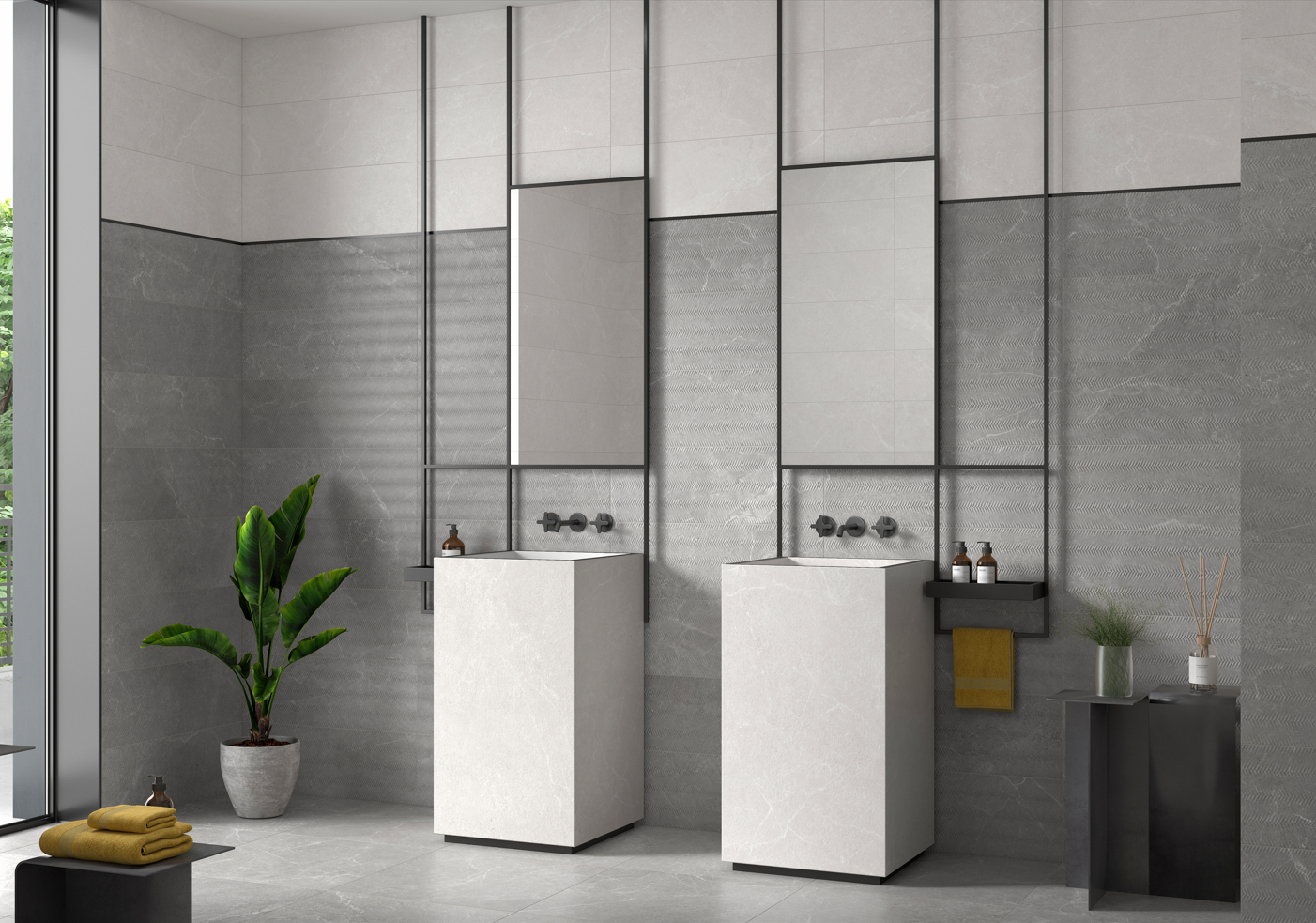 Carrelage Surface Lisse - Toronto Grey