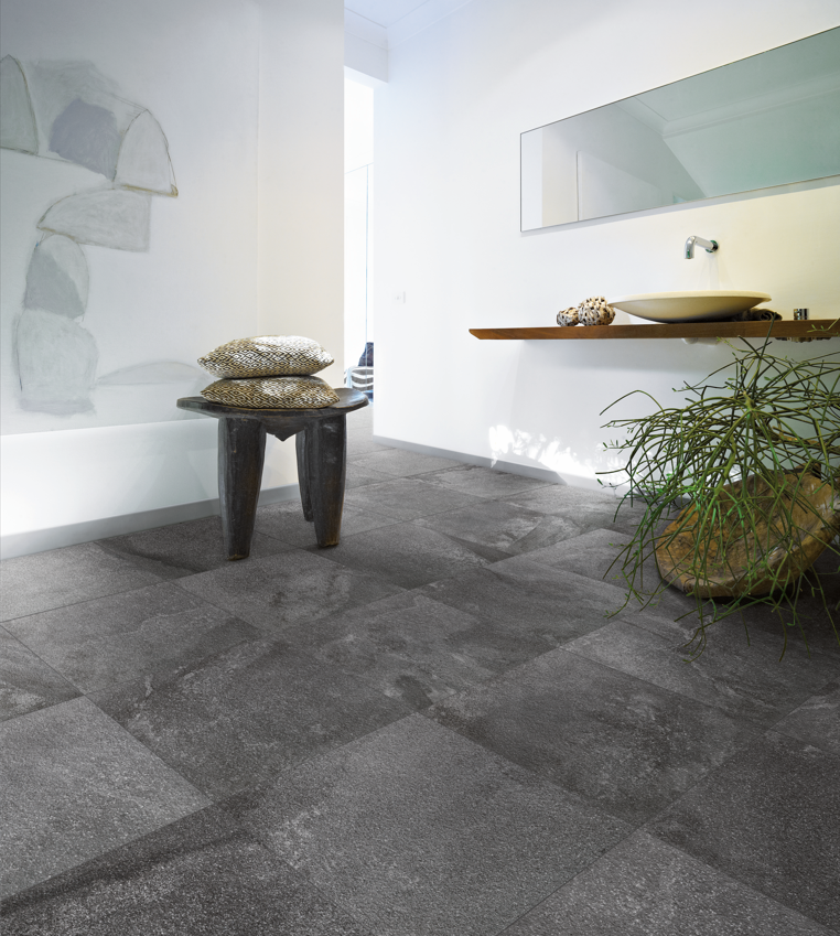 Carrelage effet pierre - Amazzonia black