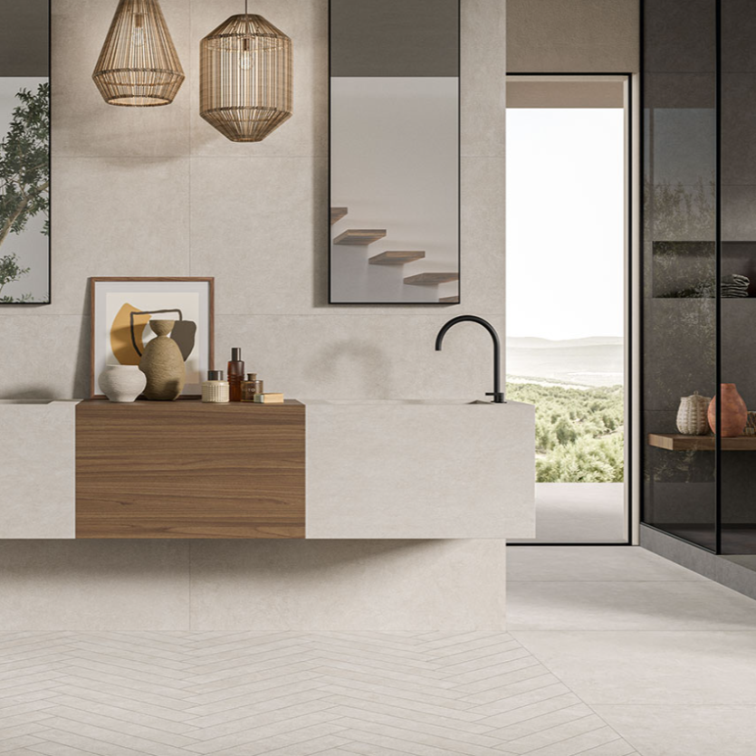 Carrelage terre d'argile coloré - Homey Chalk