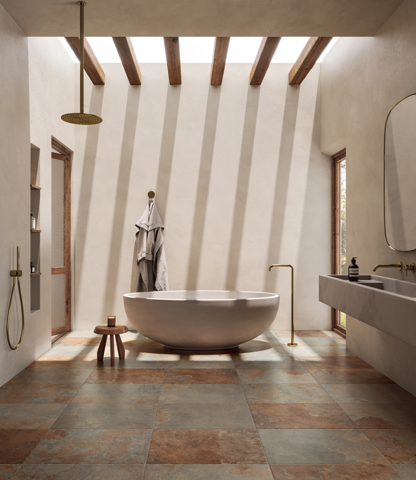 Carrelage Effet Pierre de Bali - Di Pietra Bali Red