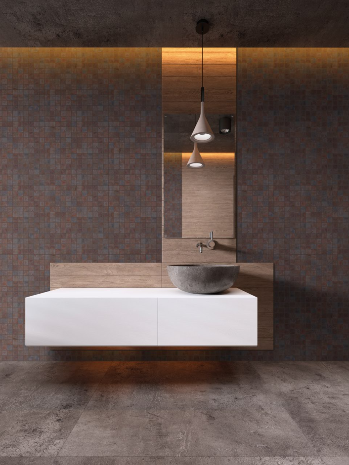 Mosaïque Antidérapante - Penta Ecostones New slate matte