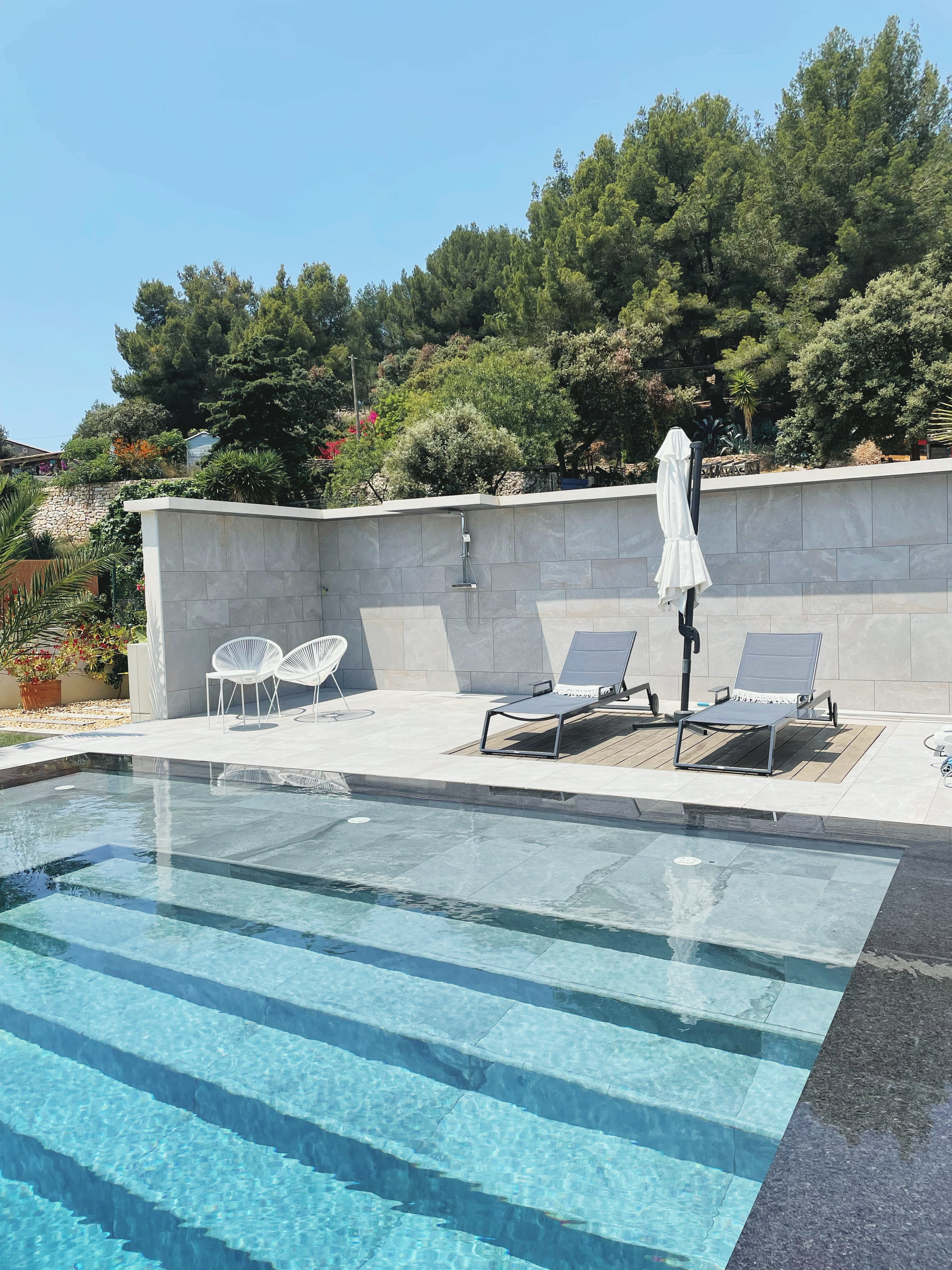 Carrelage effet pierre - Amazzonia black