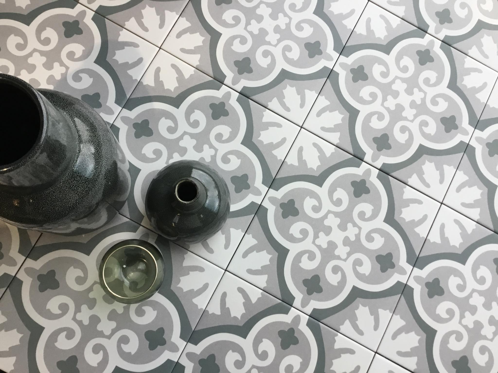 Carrelage Effet Carreaux de Ciment - La Madeleine Ancelina