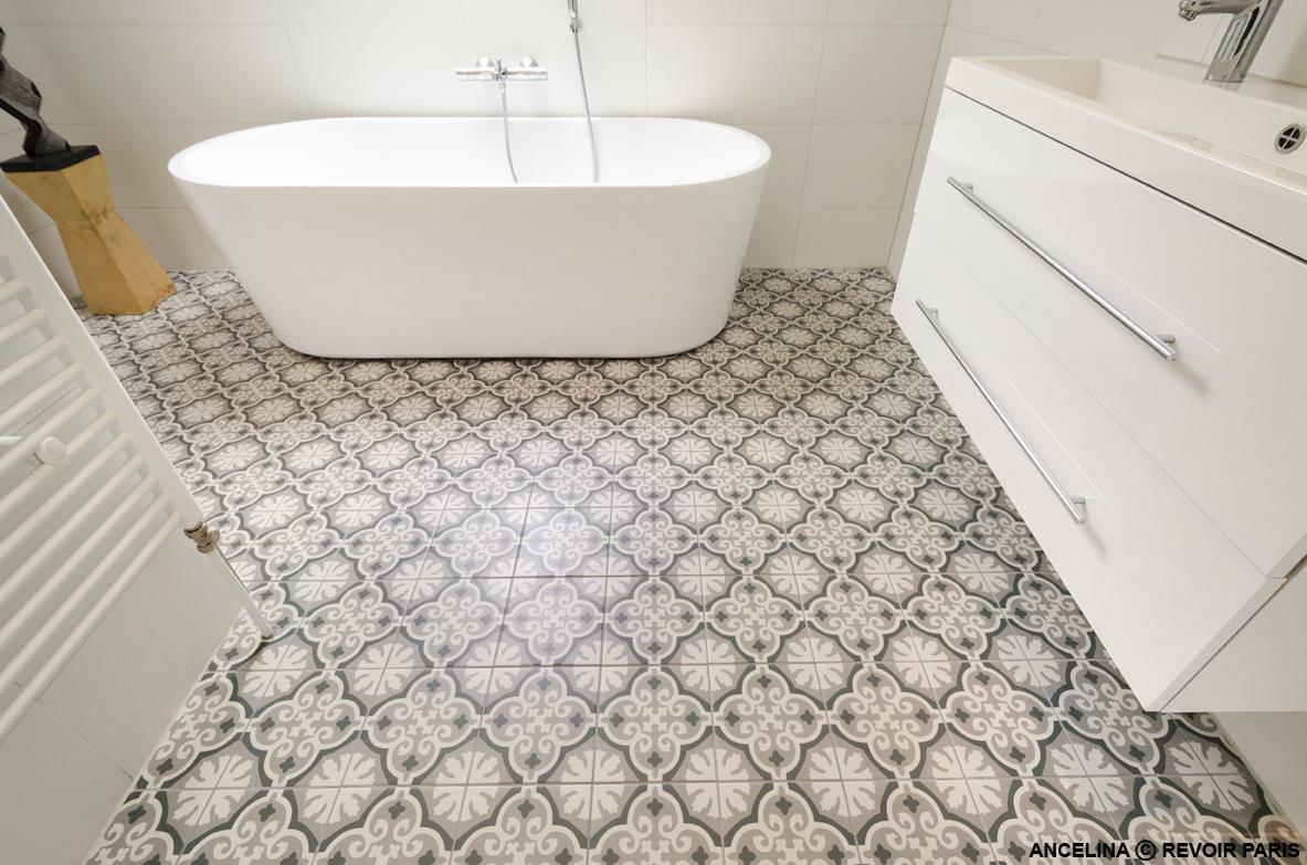 Carrelage Effet Carreaux de Ciment - La Madeleine Ancelina