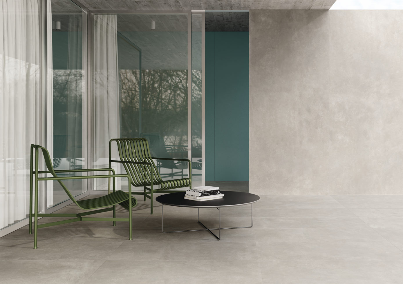 Carrelage Effet Béton Gris - Metropolis Silver