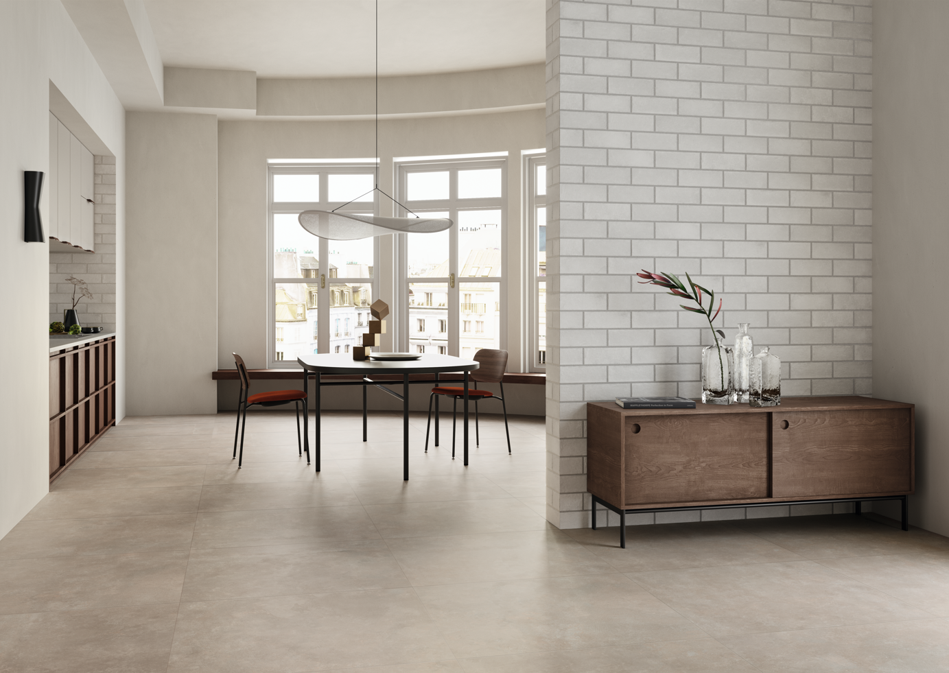 Carrelage Effet Béton Gris - Metropolis Mud