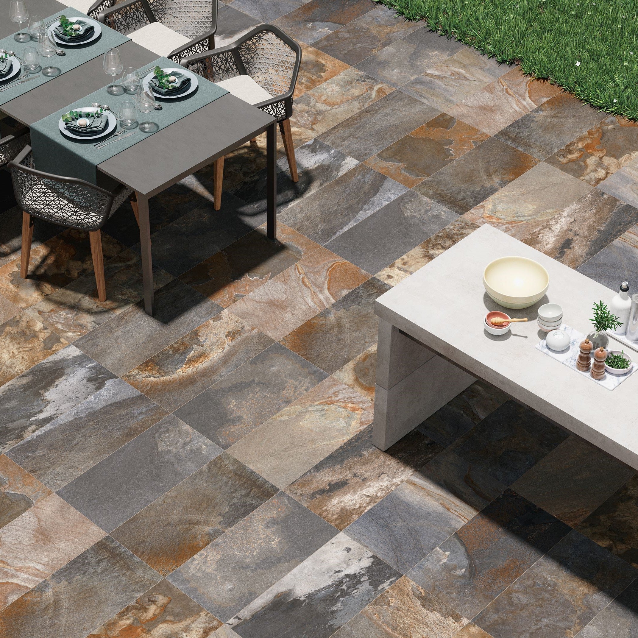 Carrelage piscine Bali