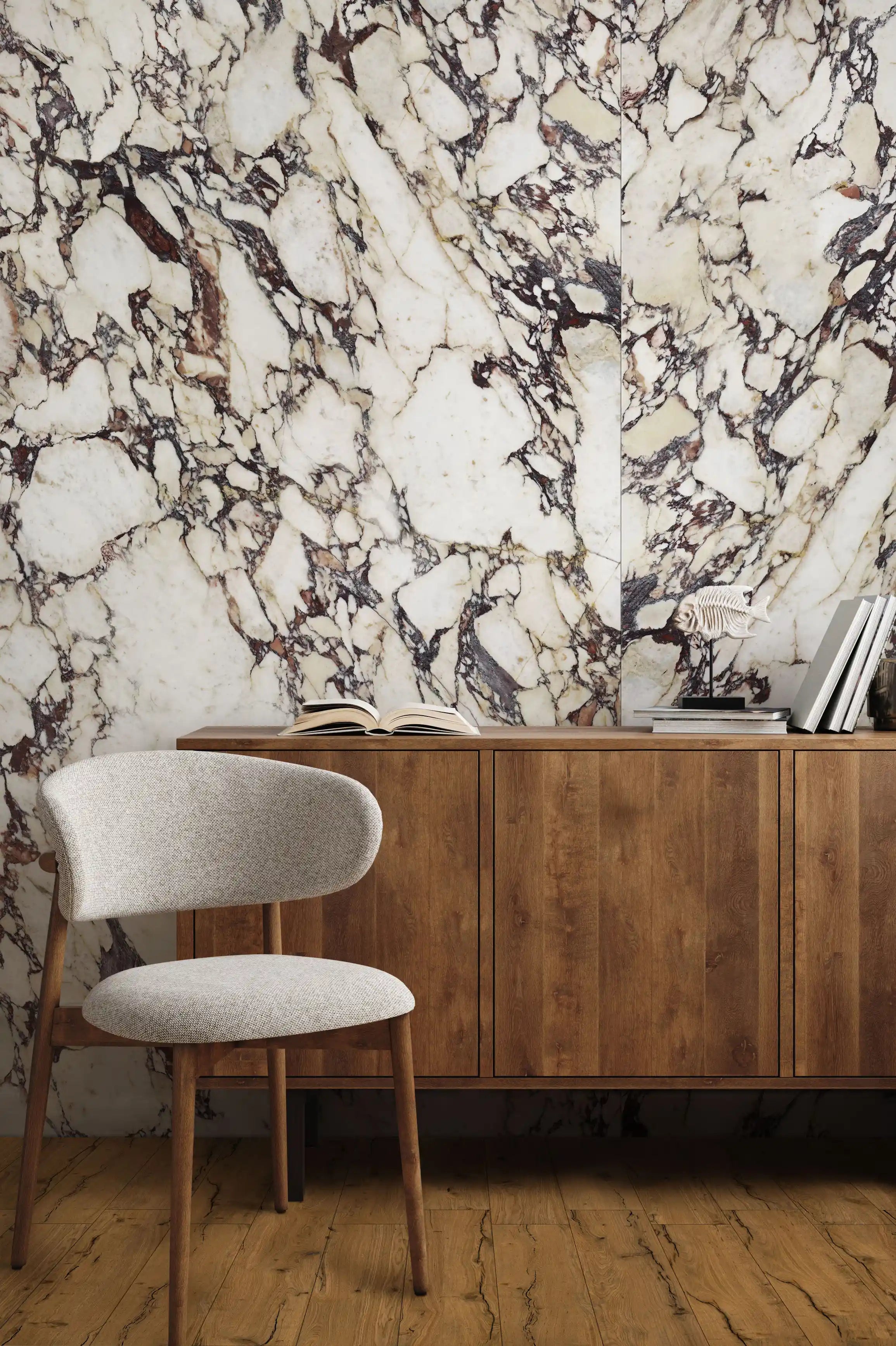 Carrelage effet marbre - CALACATTA VIOLA