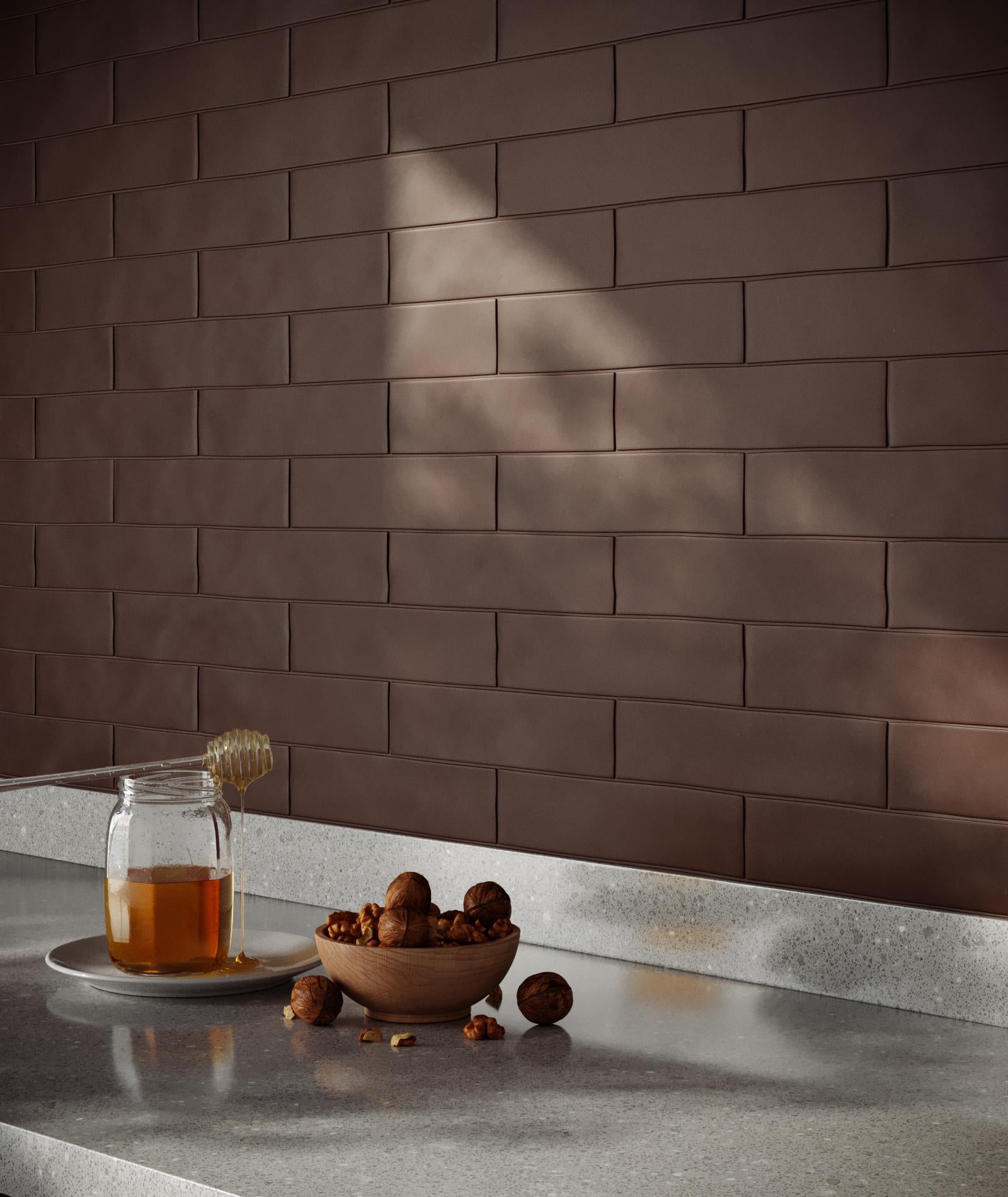 Carrelage Effet Zellige Mat - Provence Chocolat