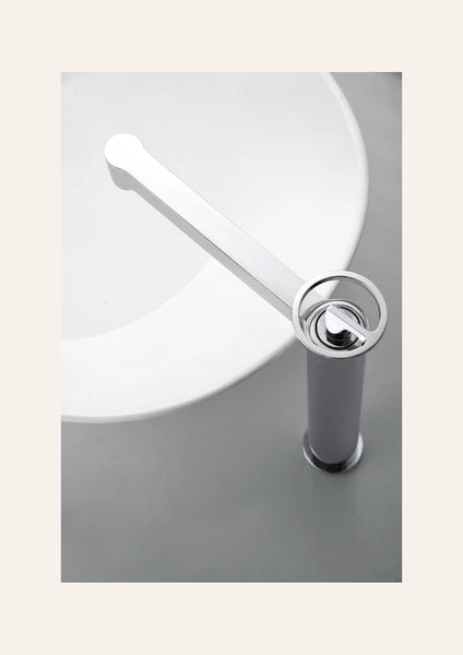 Mitigeur de Lavabo Bec Haut - Olimpo Chrome