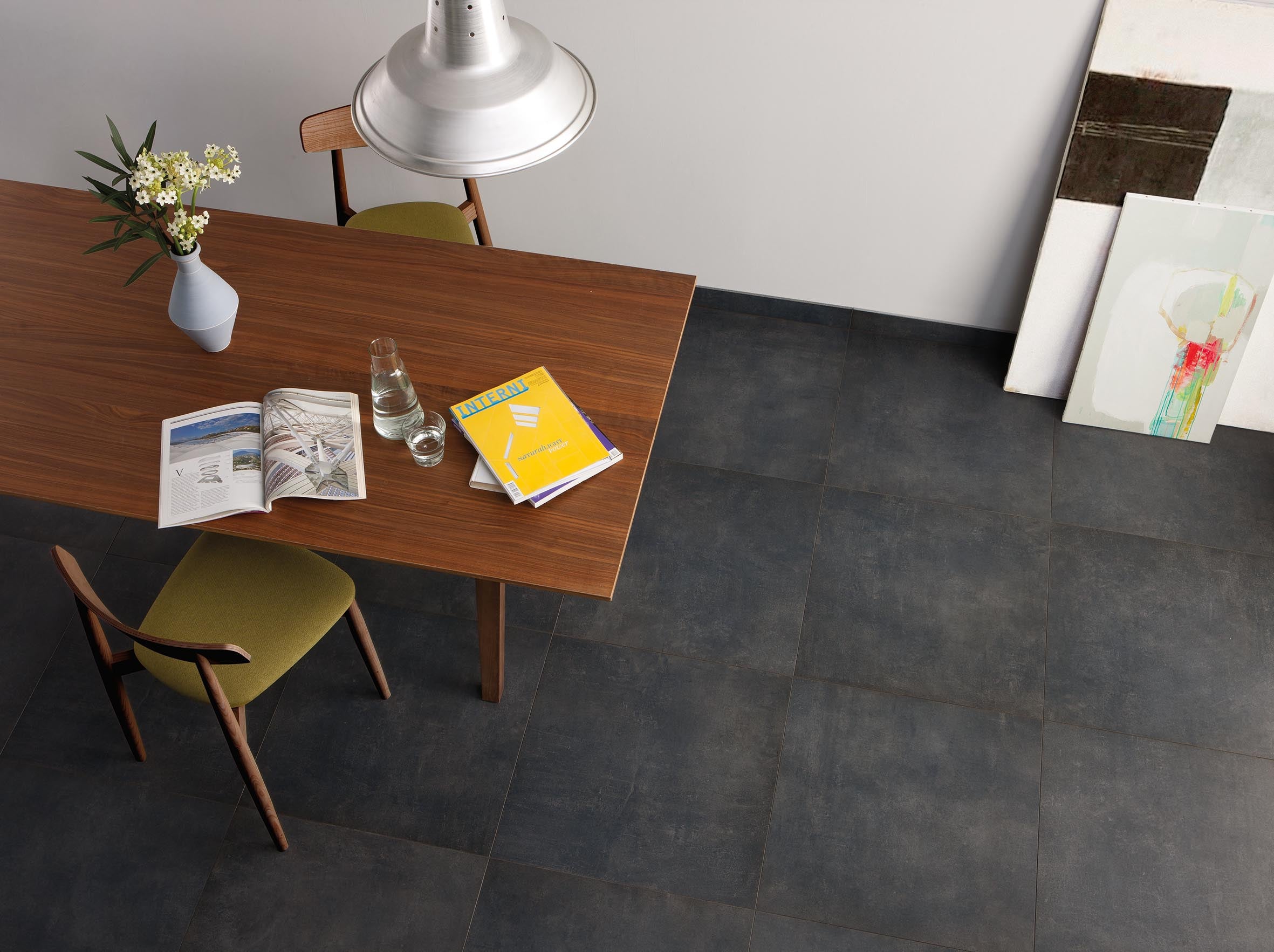 Carrelage effet béton ciré - Concrete Black
