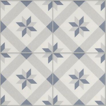 Carrelage Effet Carreaux de Ciment - La Madeleine Dori