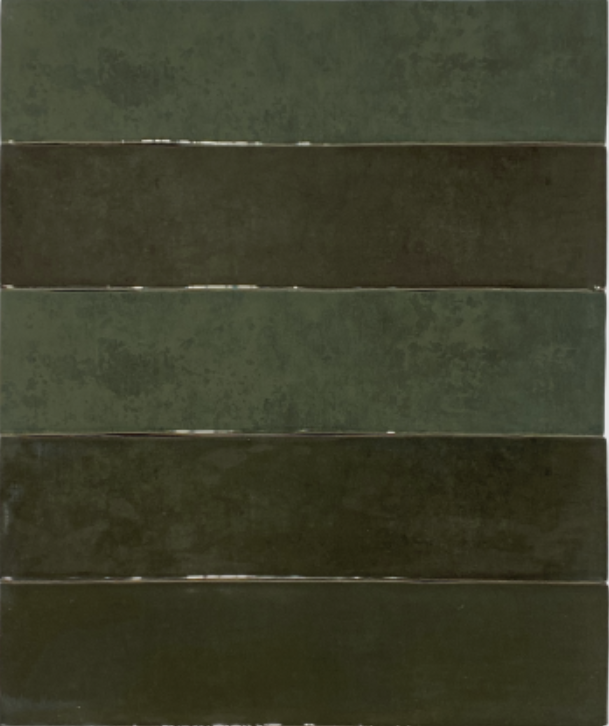 Carrelage effet zellige - Atelier Vert émeraude