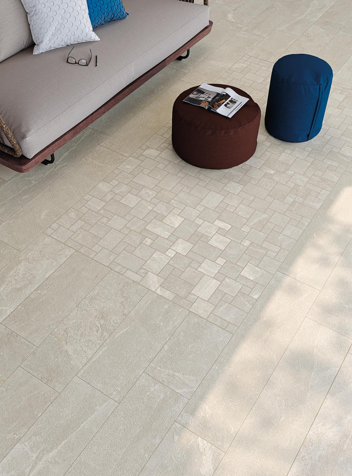 Carrelage Effet Pierre d'Asphalte - Ibla Colofonia