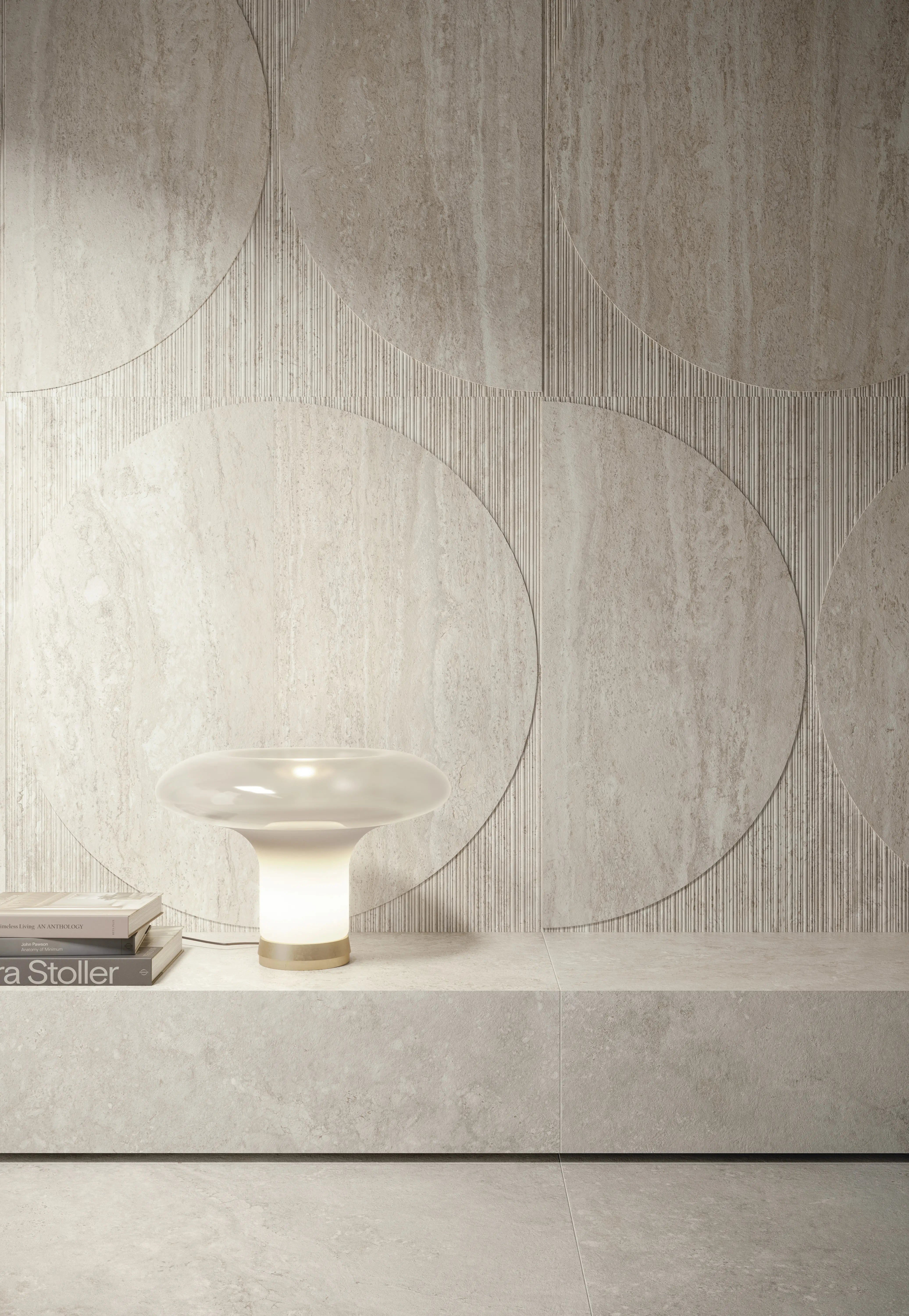 Carrelage Effet Travertin - I TRAVERTINI Grigio vein cut