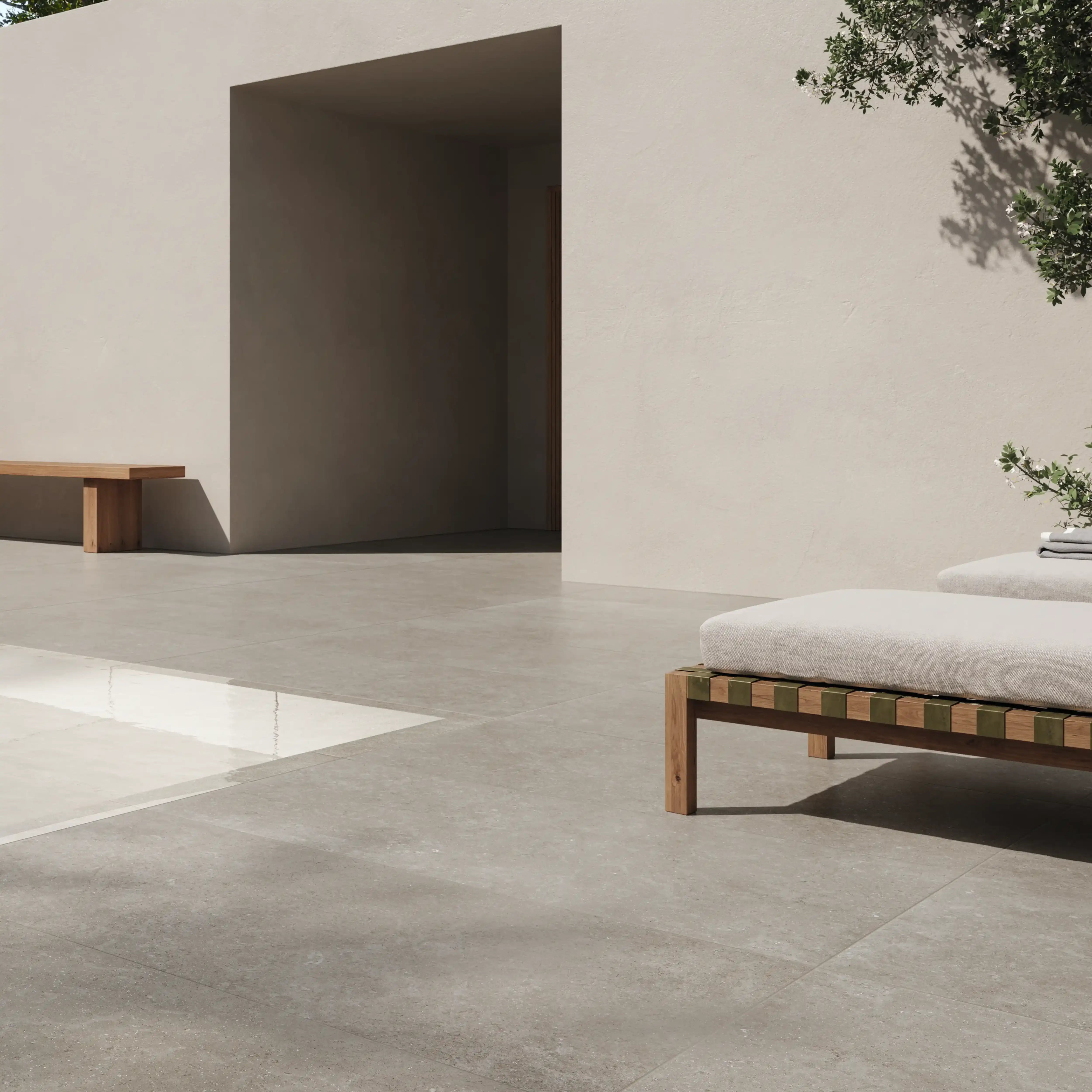 Carrelage Effet Pierre - Limestone English Grey