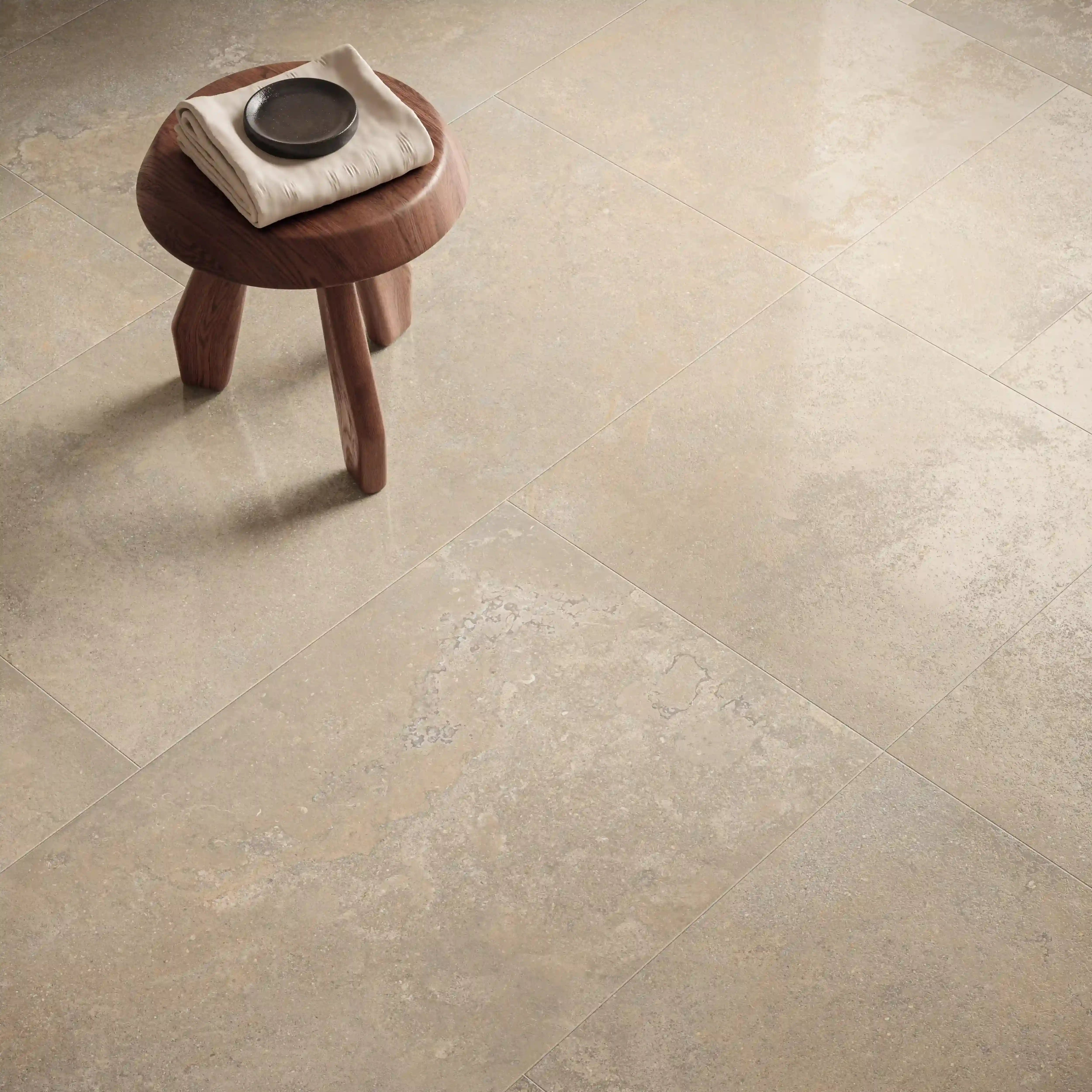 Carrelage Effet Pierre - Limestone French Beige