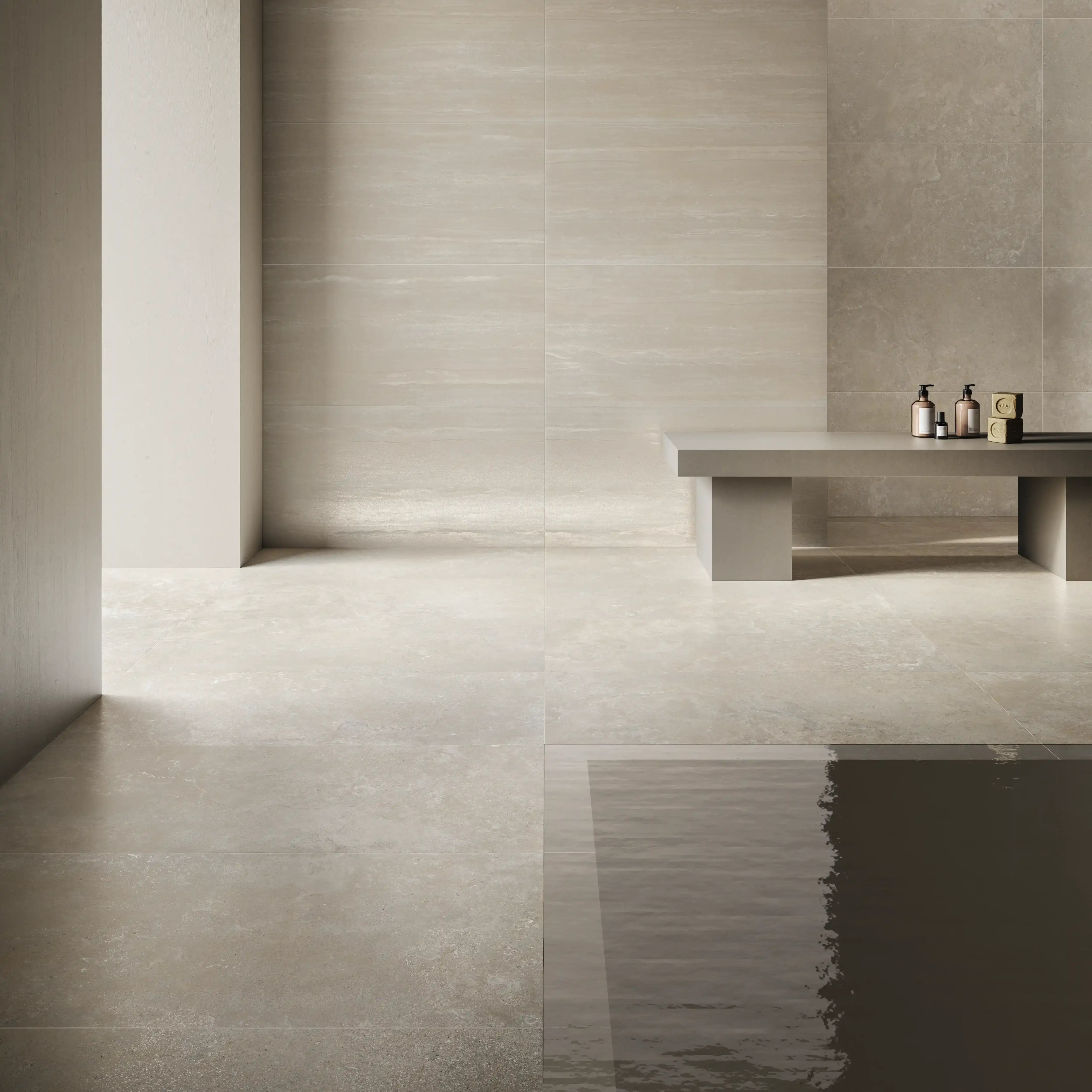 Carrelage Effet Pierre - Limestone Italian White