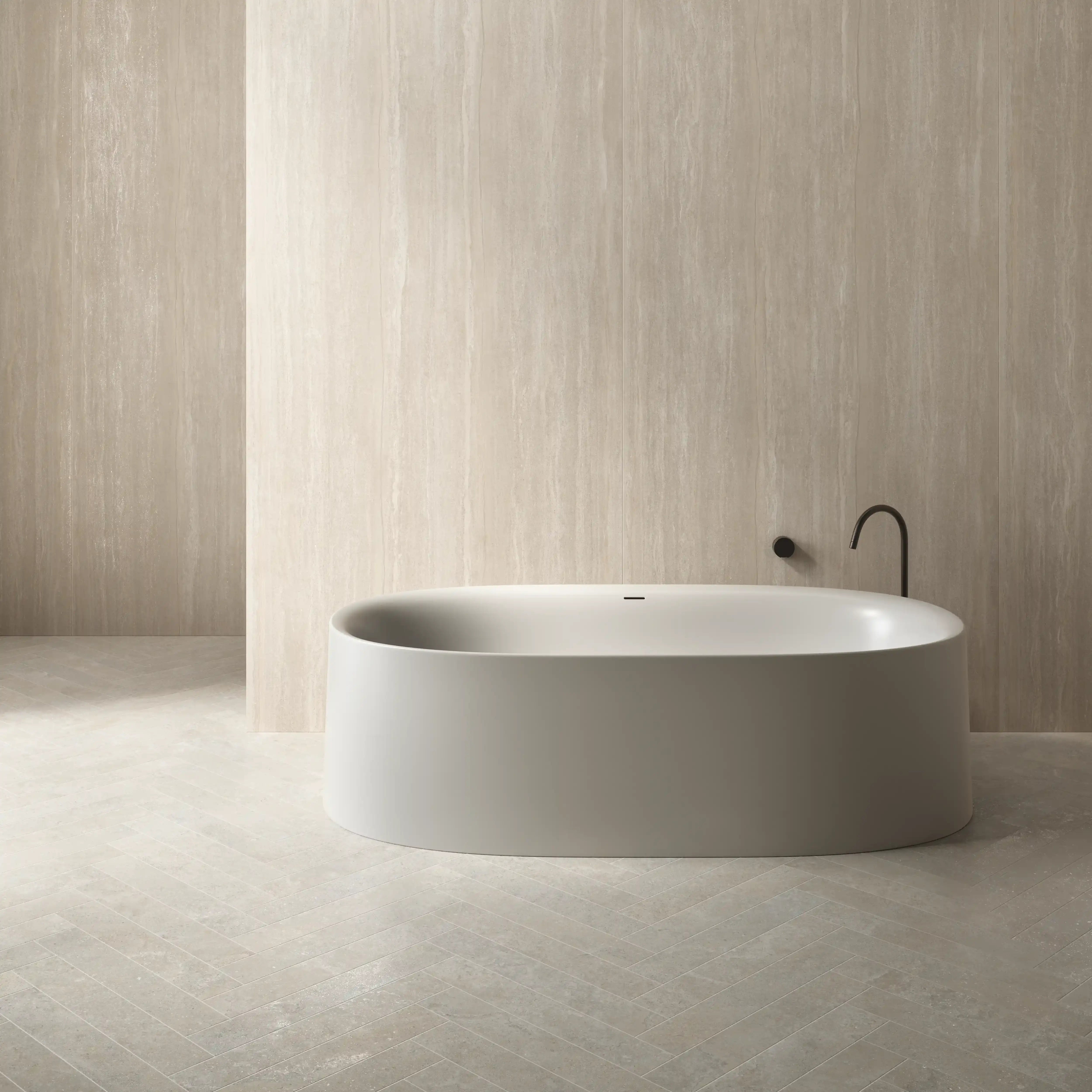 Carrelage Effet Pierre - Limestone Italian White