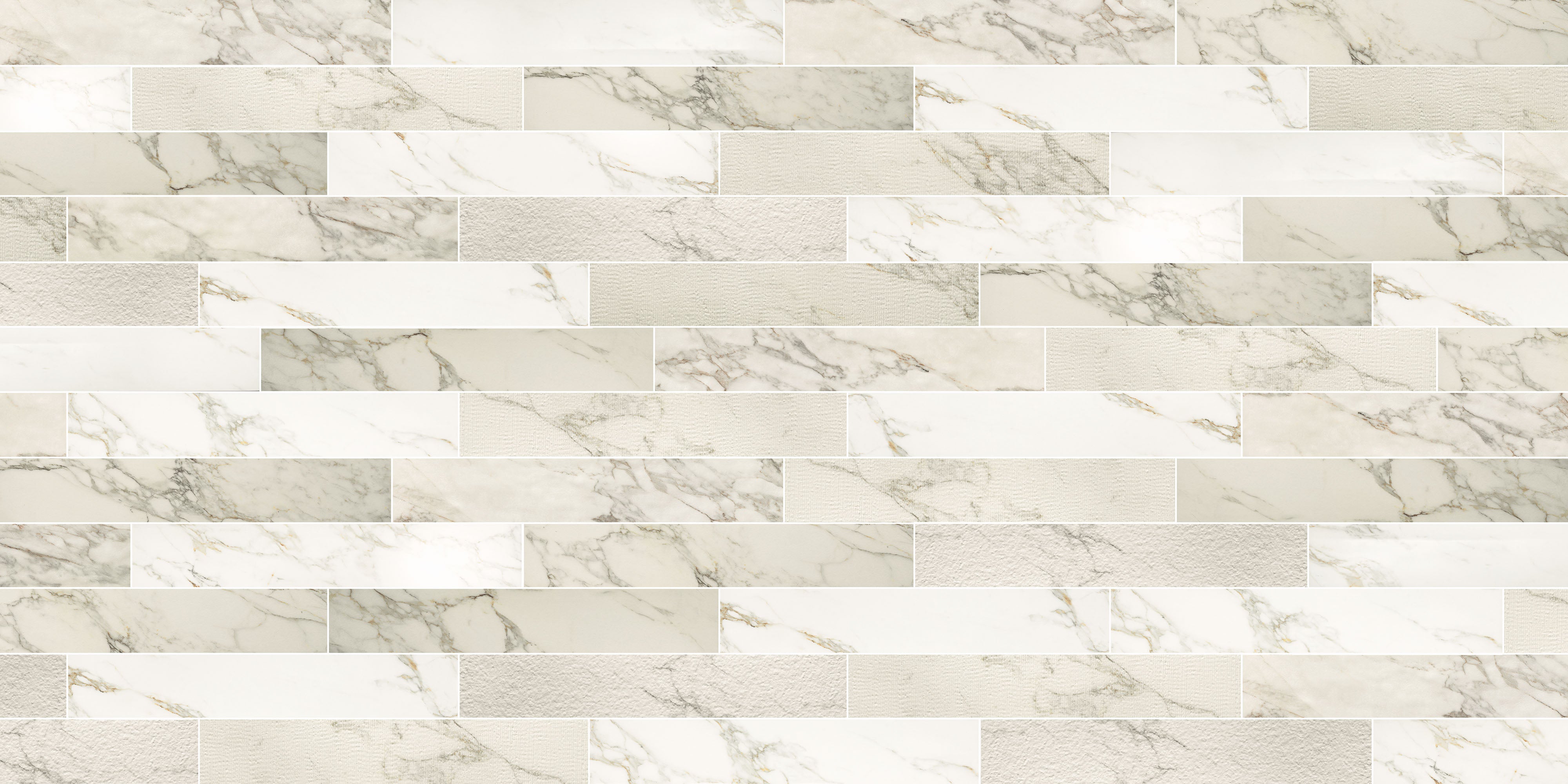 MARBLE EXPERIENCE - Listello Mix Calacatta Gold