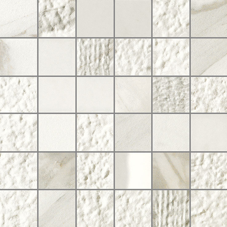 MARBLE EXPERIENCE - Mosaico Mix Calacatta Gold