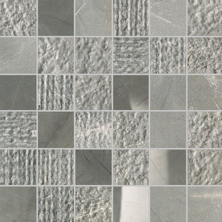 MARBLE EXPERIENCE - Mosaico Mix Orobic Grey
