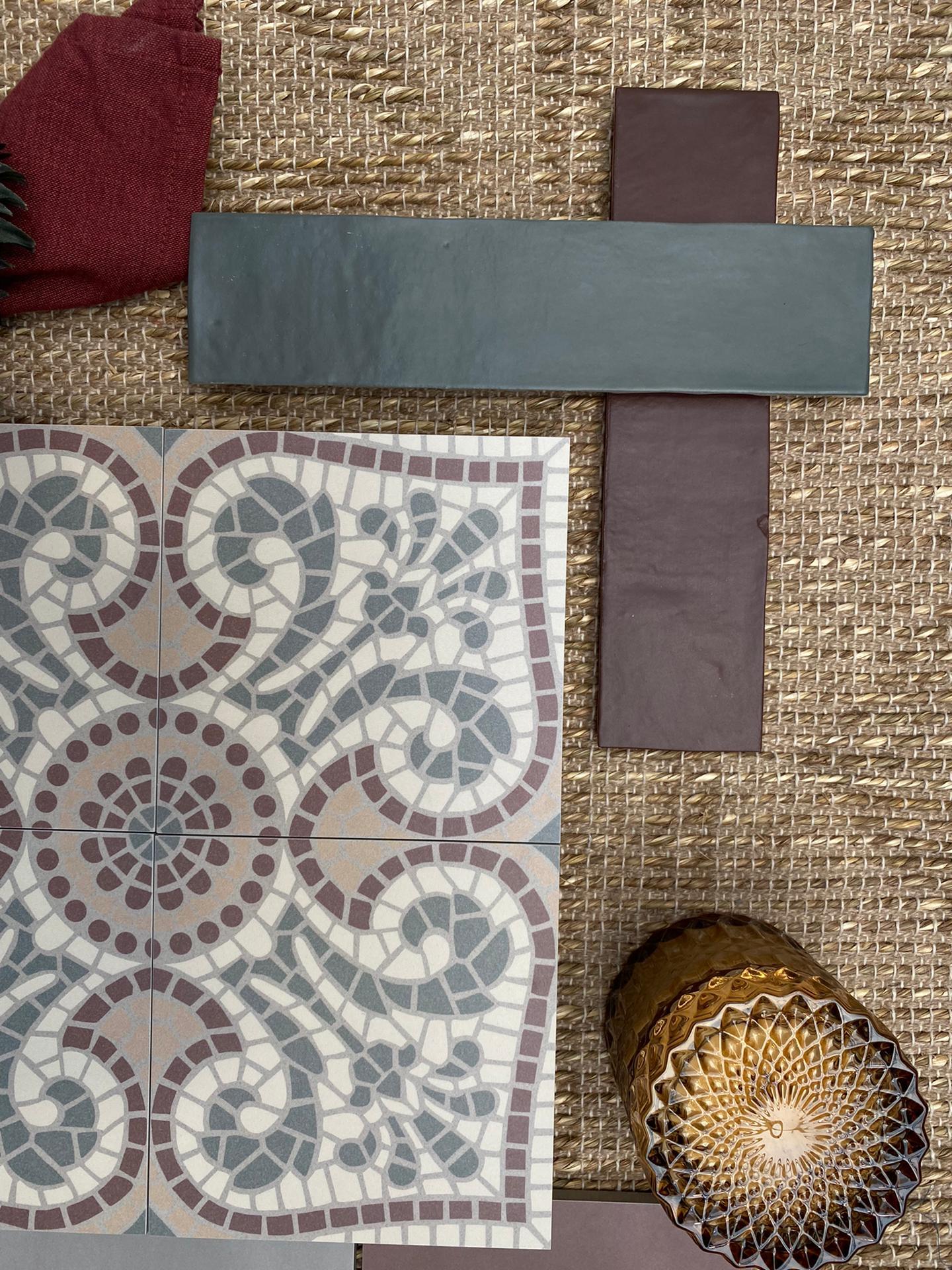 Carrelage Effet Zellige Mat - Provence Petrol