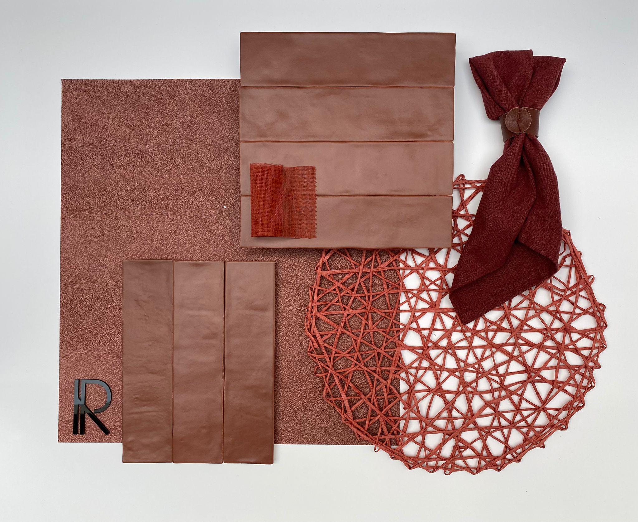 Carrelage Effet Zellige Mat - Provence Rouge toscane
