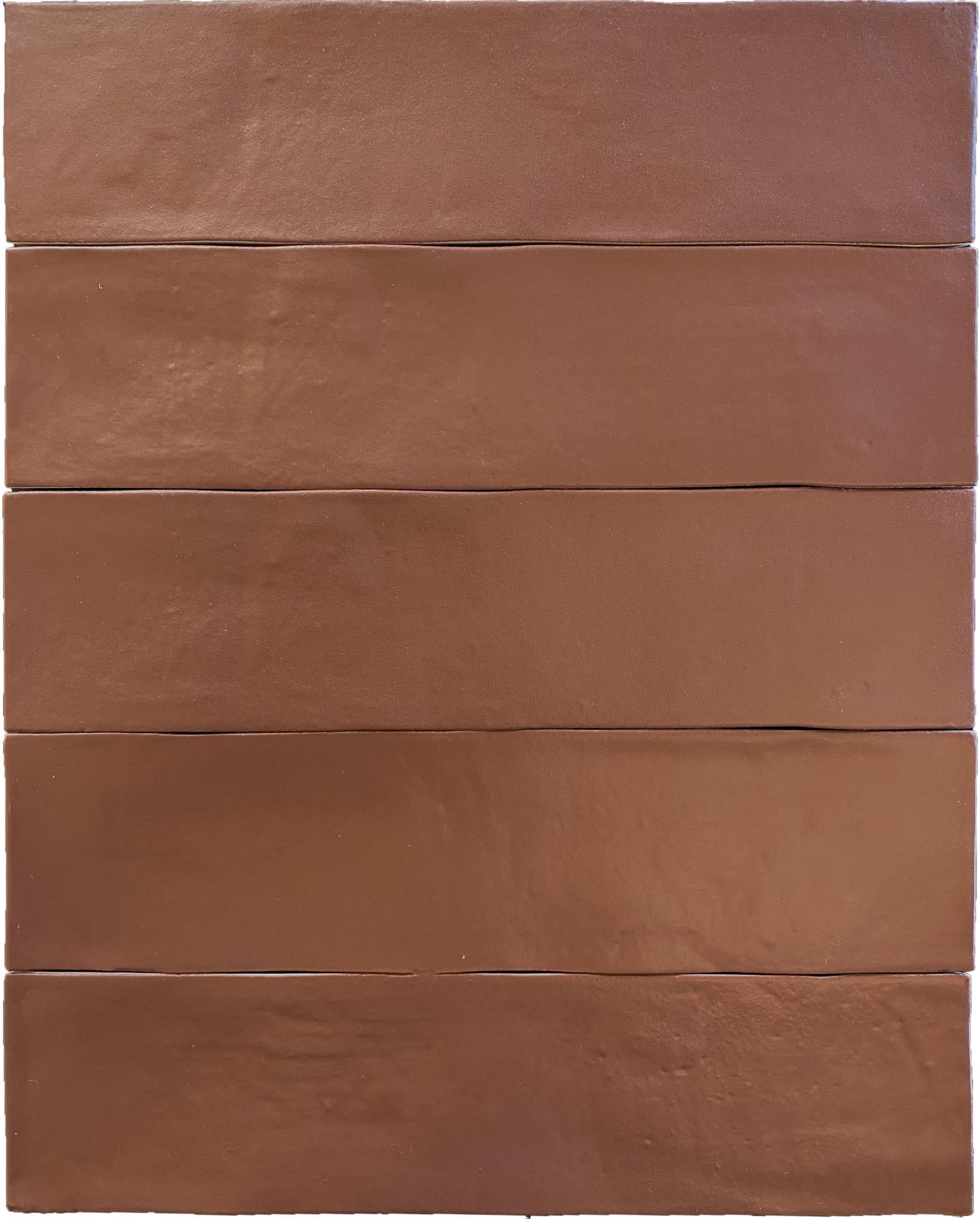 Carrelage Effet Zellige Mat - Provence Rouge toscane