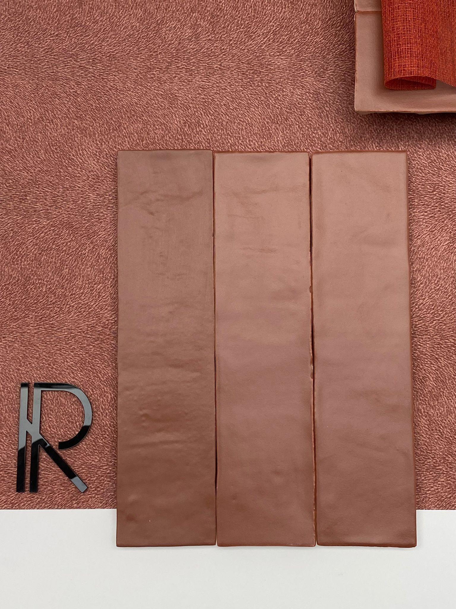 Carrelage Effet Zellige Mat - Provence Rouge toscane