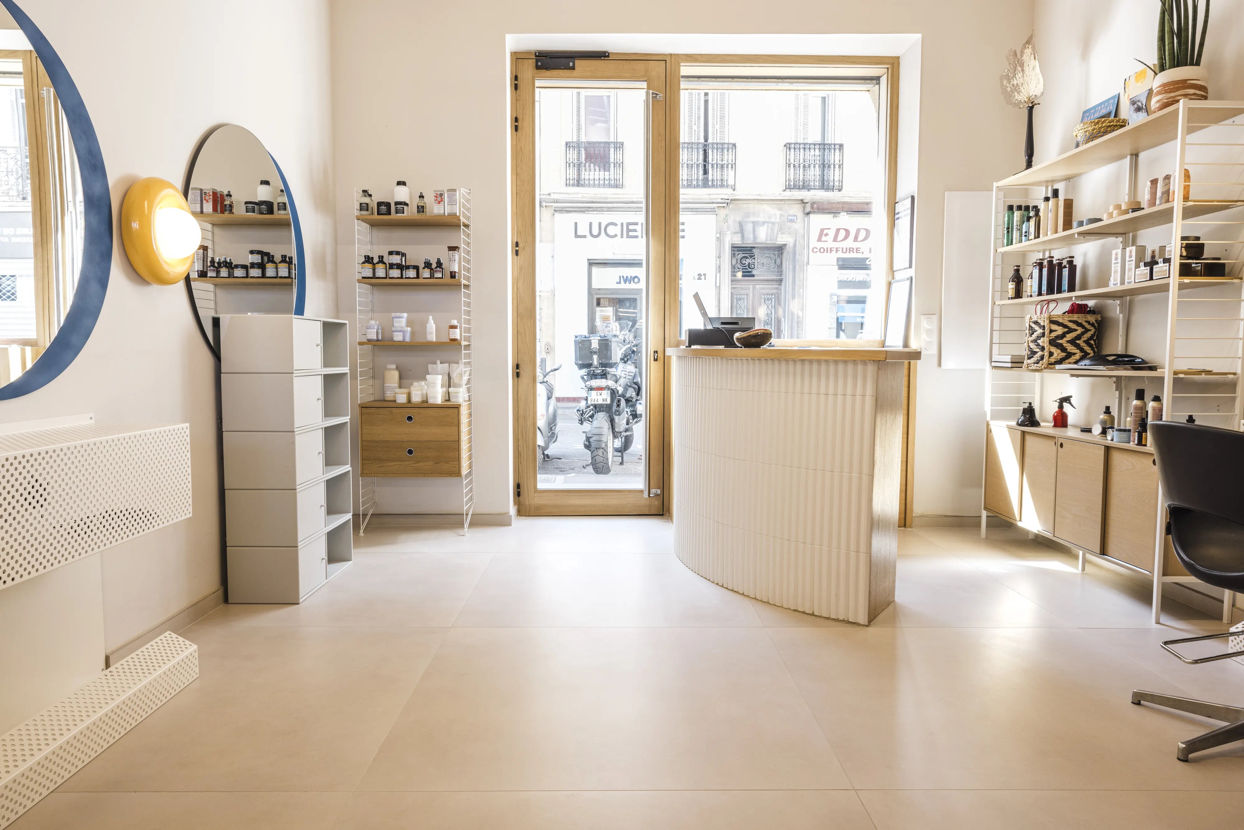 Carrelage effet béton ciré - Linea Beige 120x120