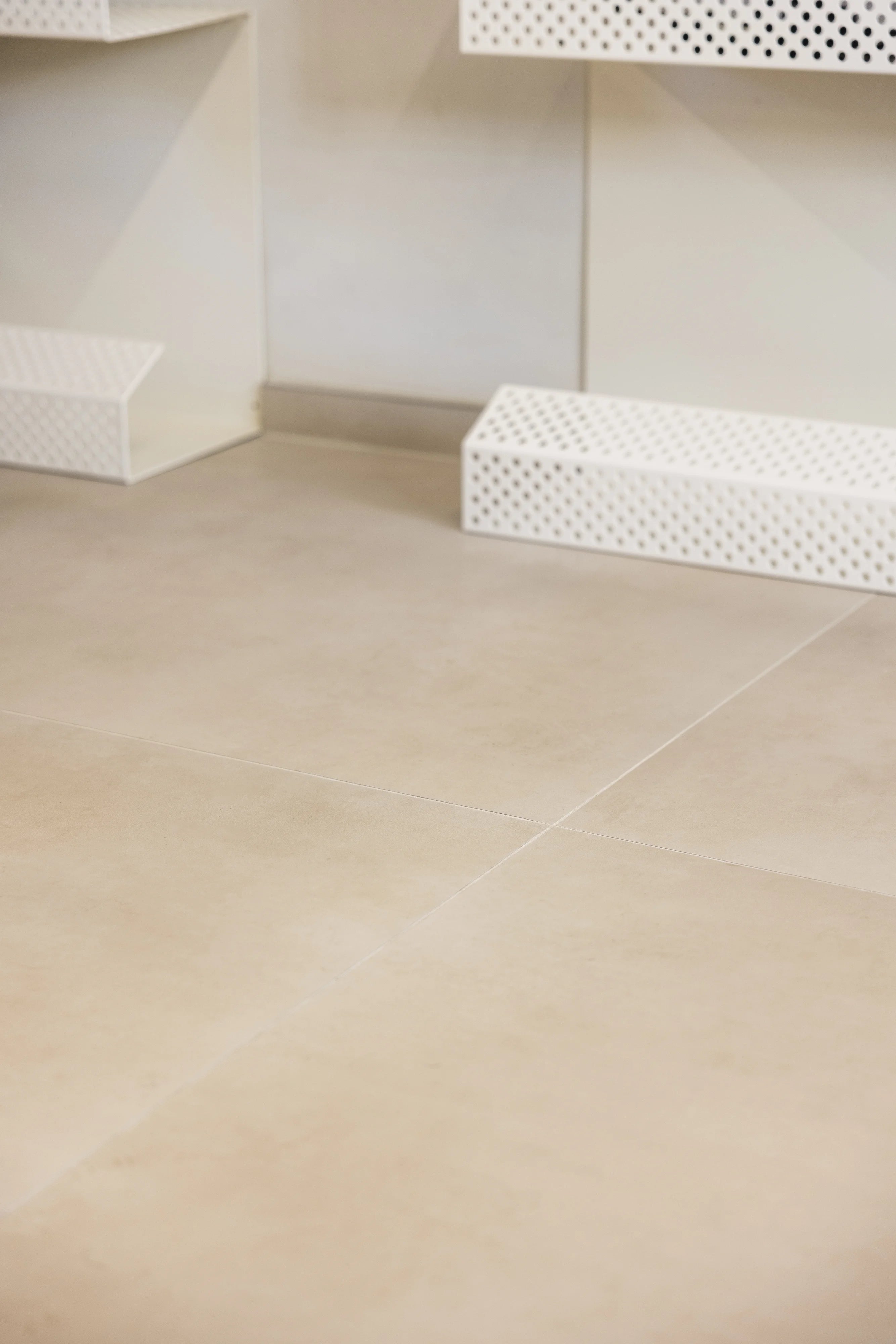 Carrelage effet béton ciré - Linea Beige 120x120