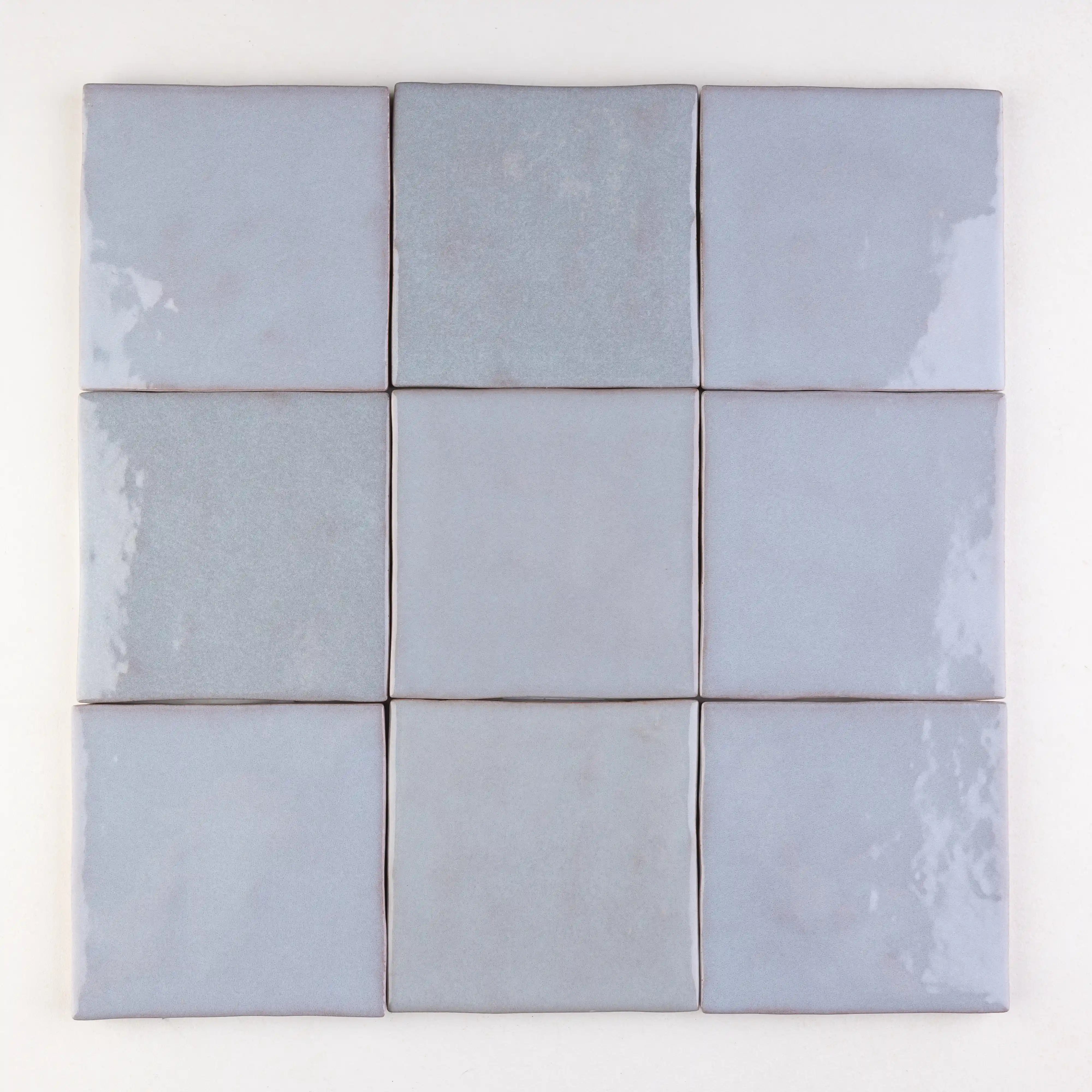 Carrelage effet zellige - Gris claro