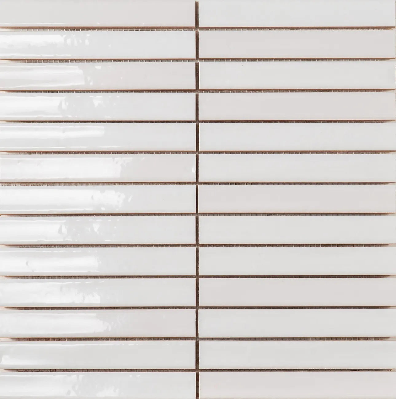 Faïence décorative - Short Stick Glossy Blanco