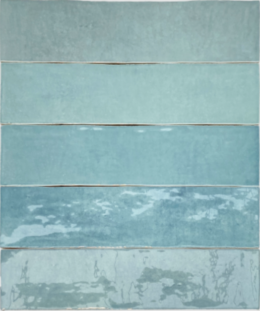 Carrelage effet zellige - Atelier Turquoise