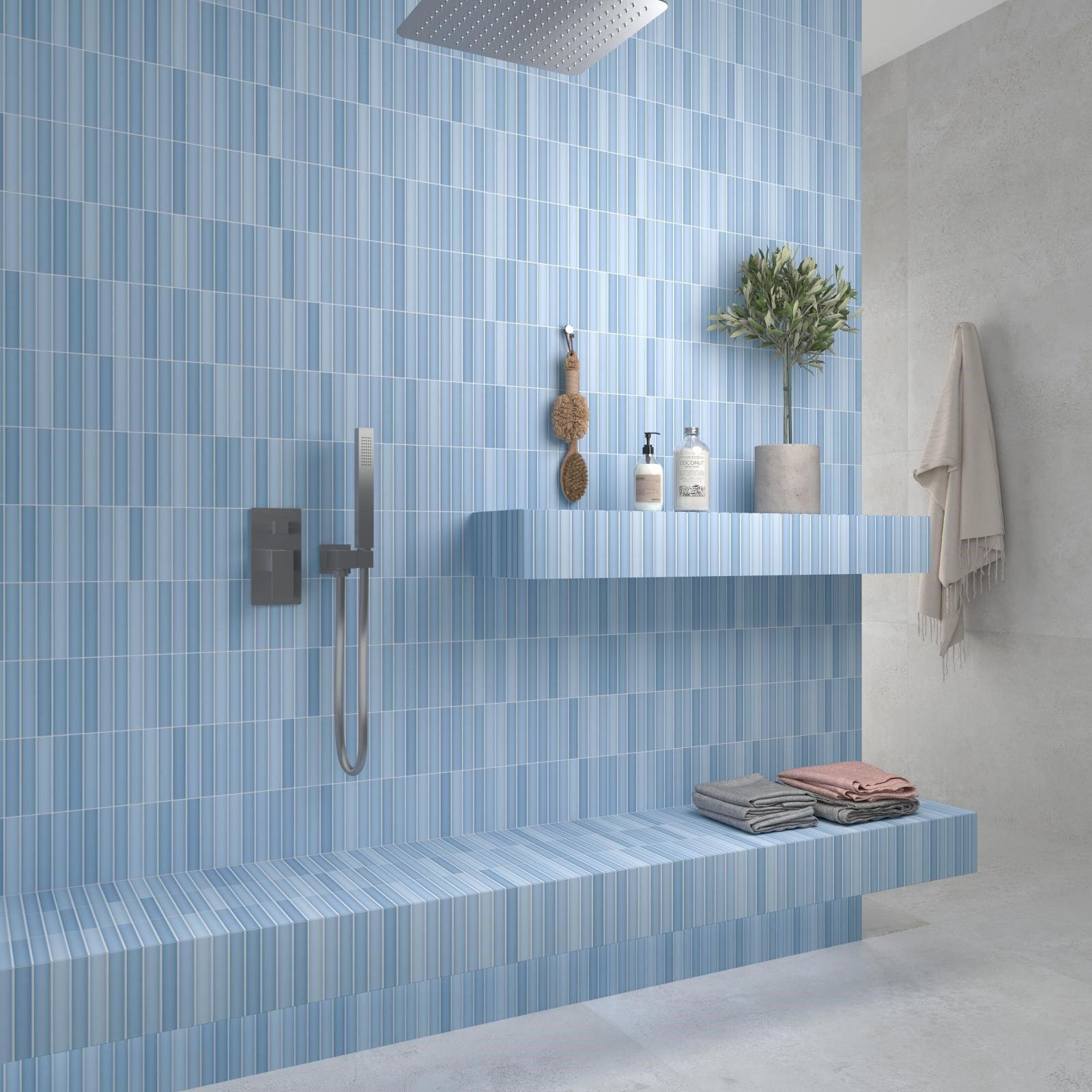 Faïence Décorative Kit-Kat en Relief Sky Mat
