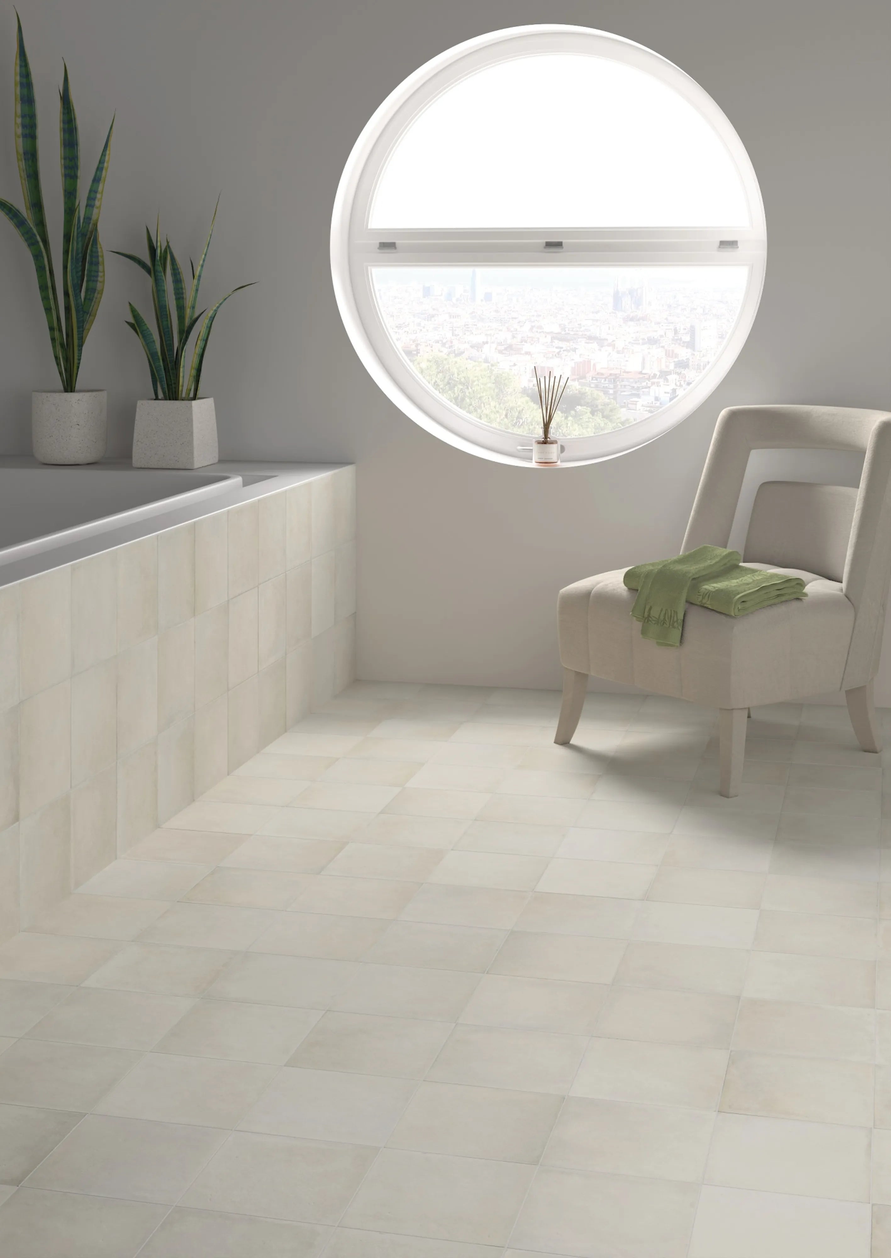 Carrelage grès cérame - Ares Décor Blanco