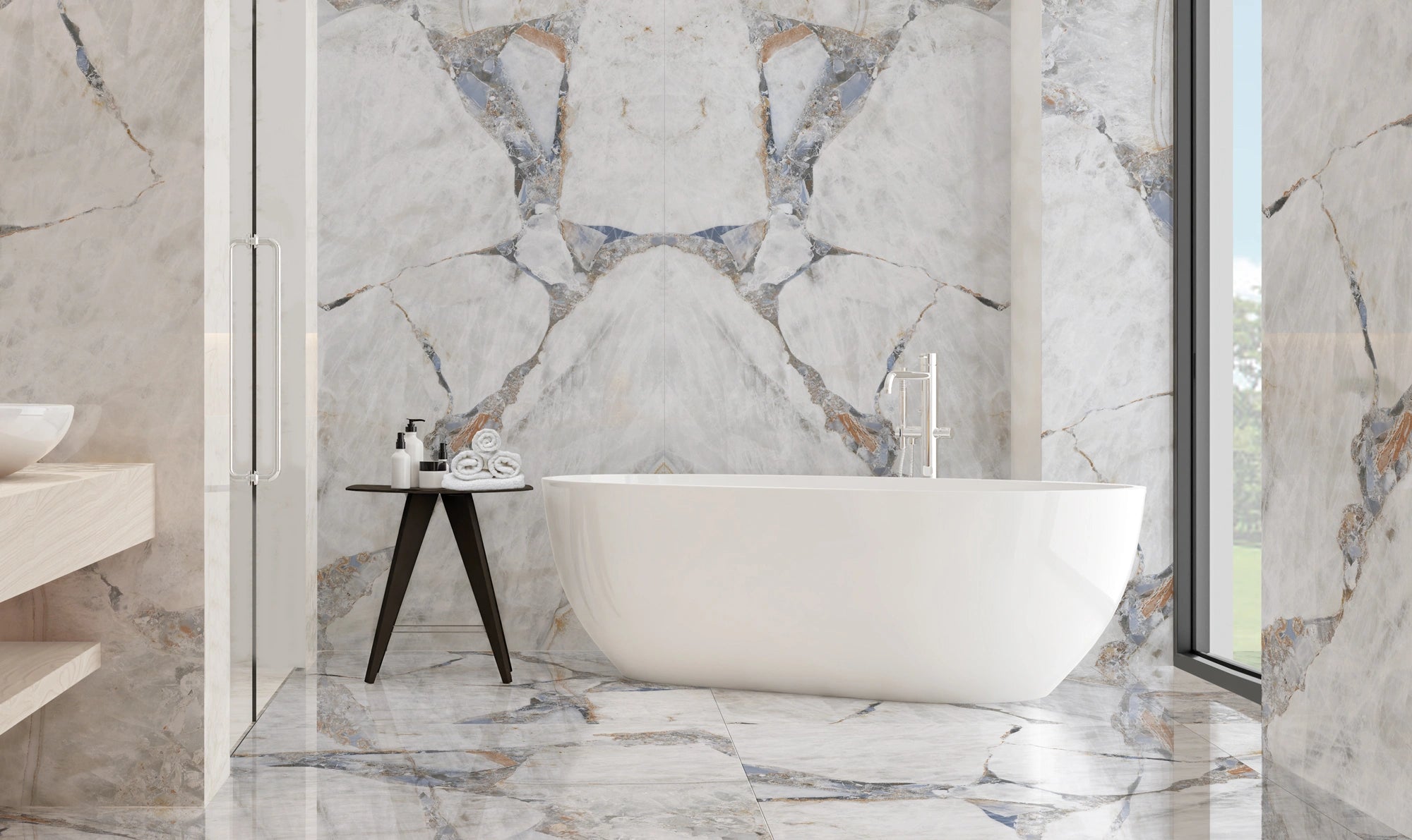 Carrelage effet marbre - PRECIOUS BRIGHT