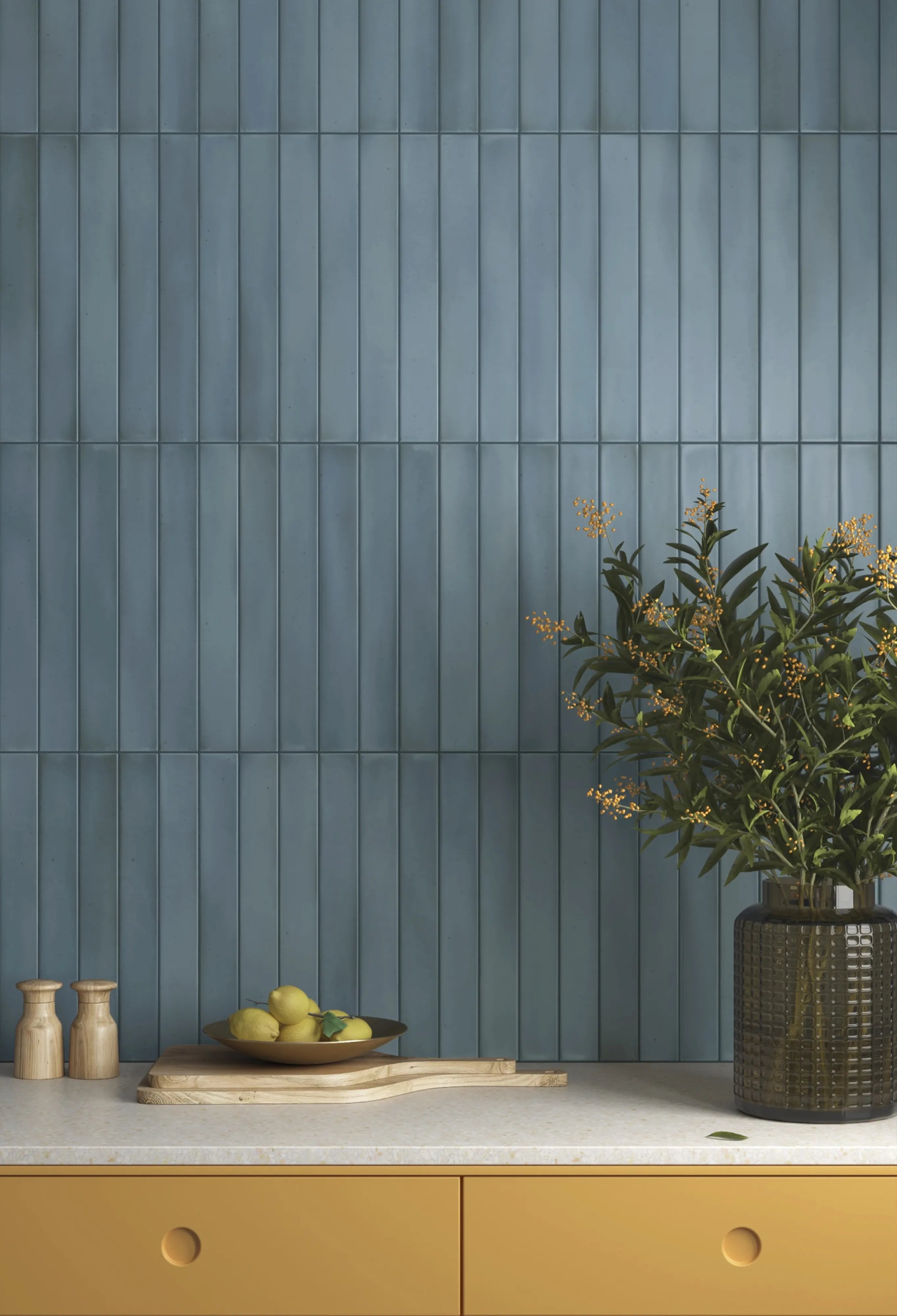 Faïence déco - Massimo Smoke Blue