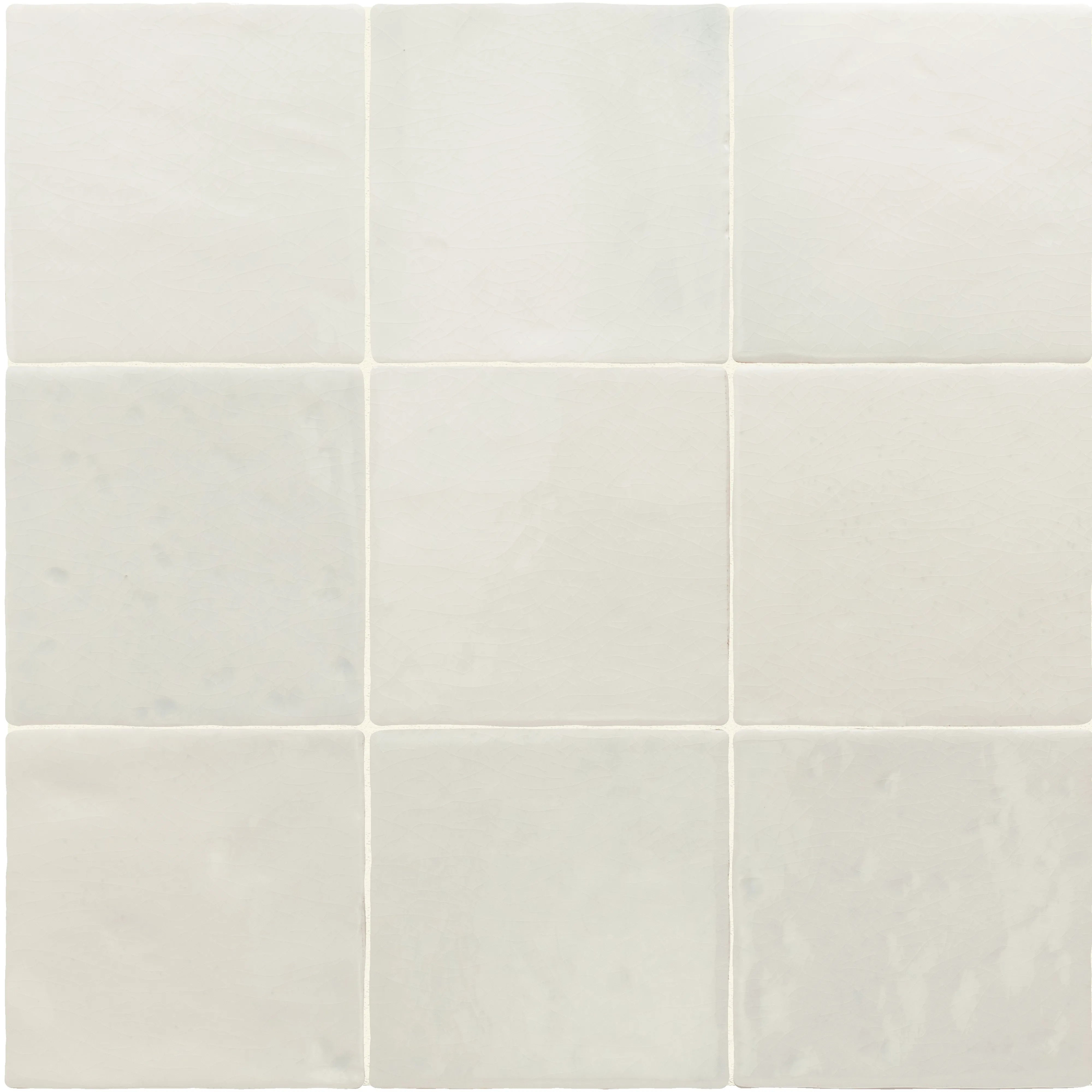 Faïence effet zellige - Menorca White 10 x 10