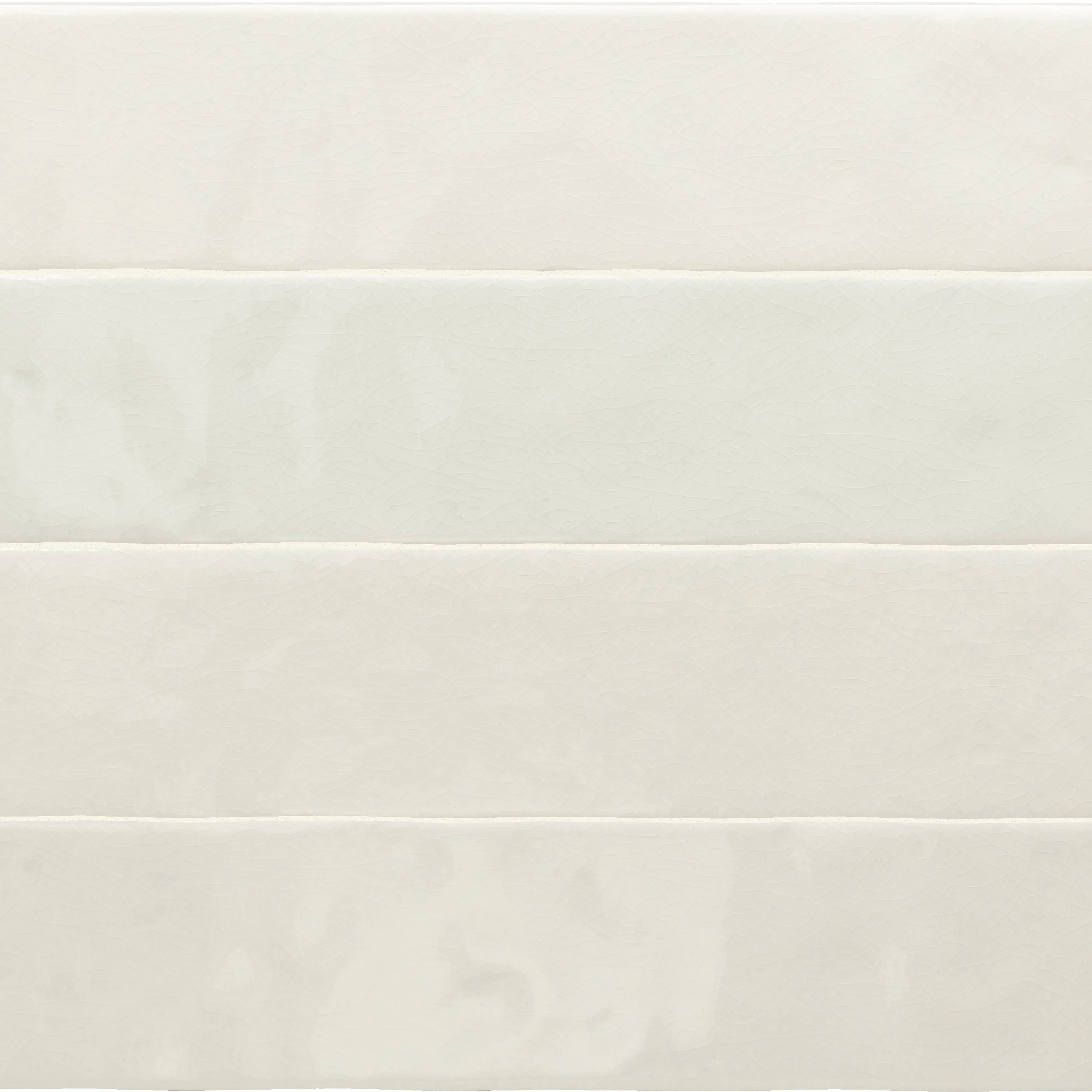 Faïence effet zellige - Menorca White 6.5 x 32.8