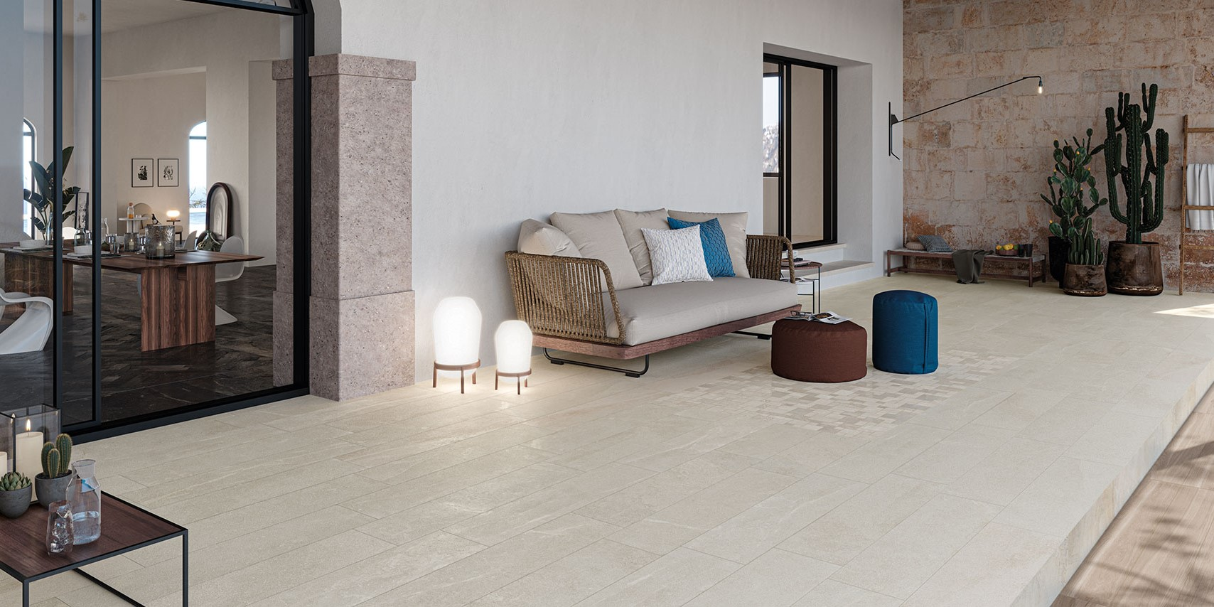 Carrelage Blanc
