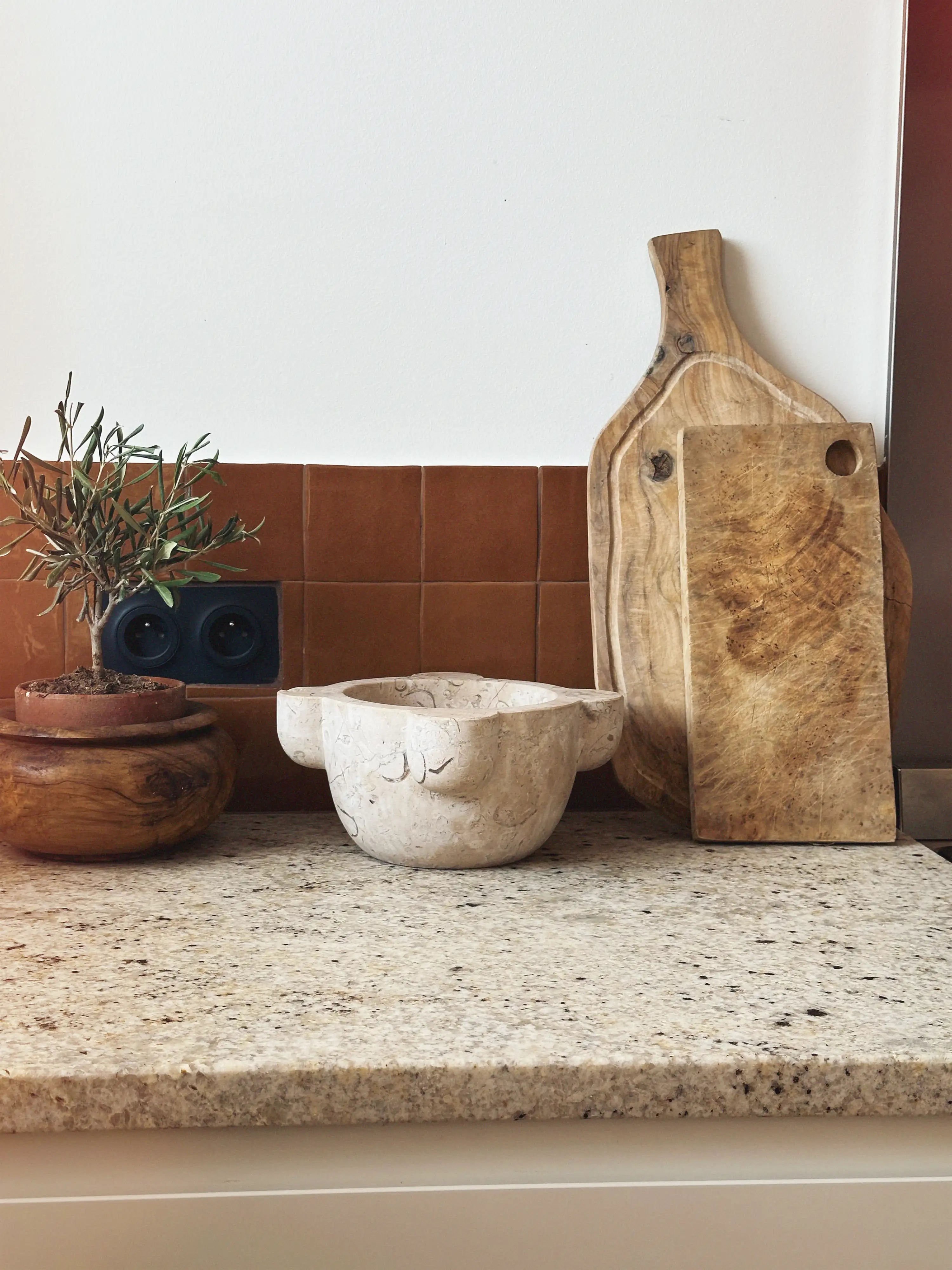 Carrelage effet zellige - Miel