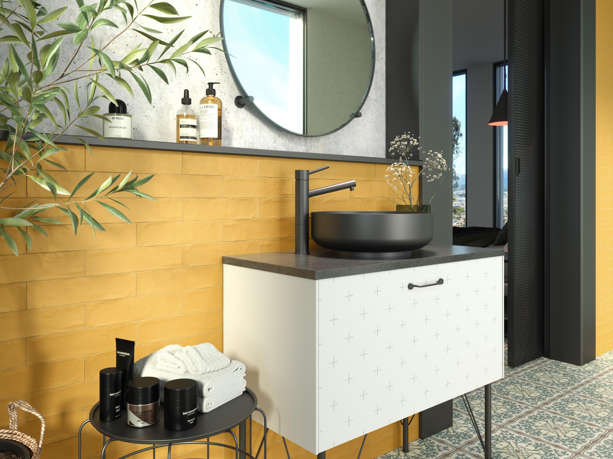 Carrelage Effet Zellige Mat - Provence Caramel